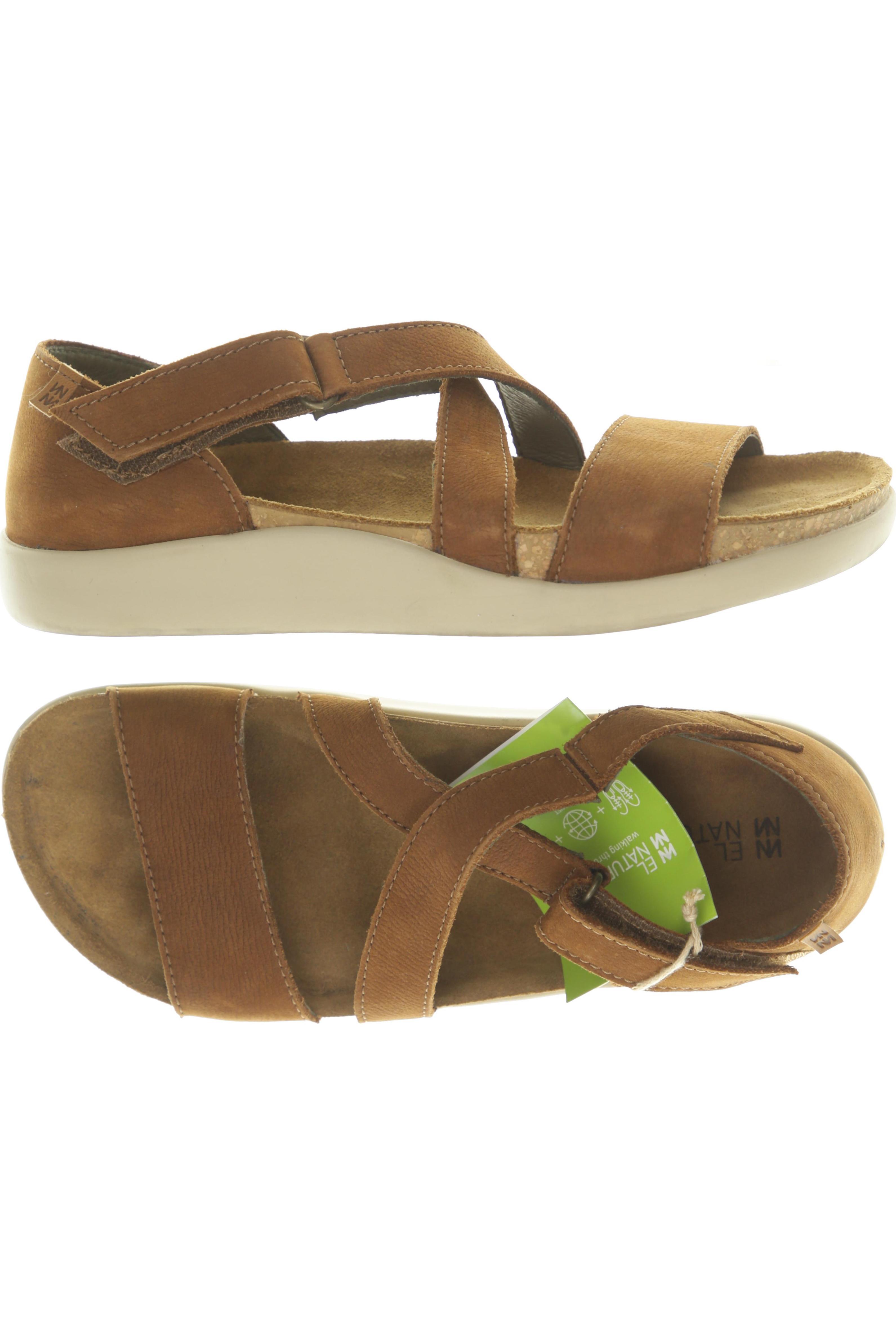 

El Naturalista Damen Sandale, braun, Gr. 36
