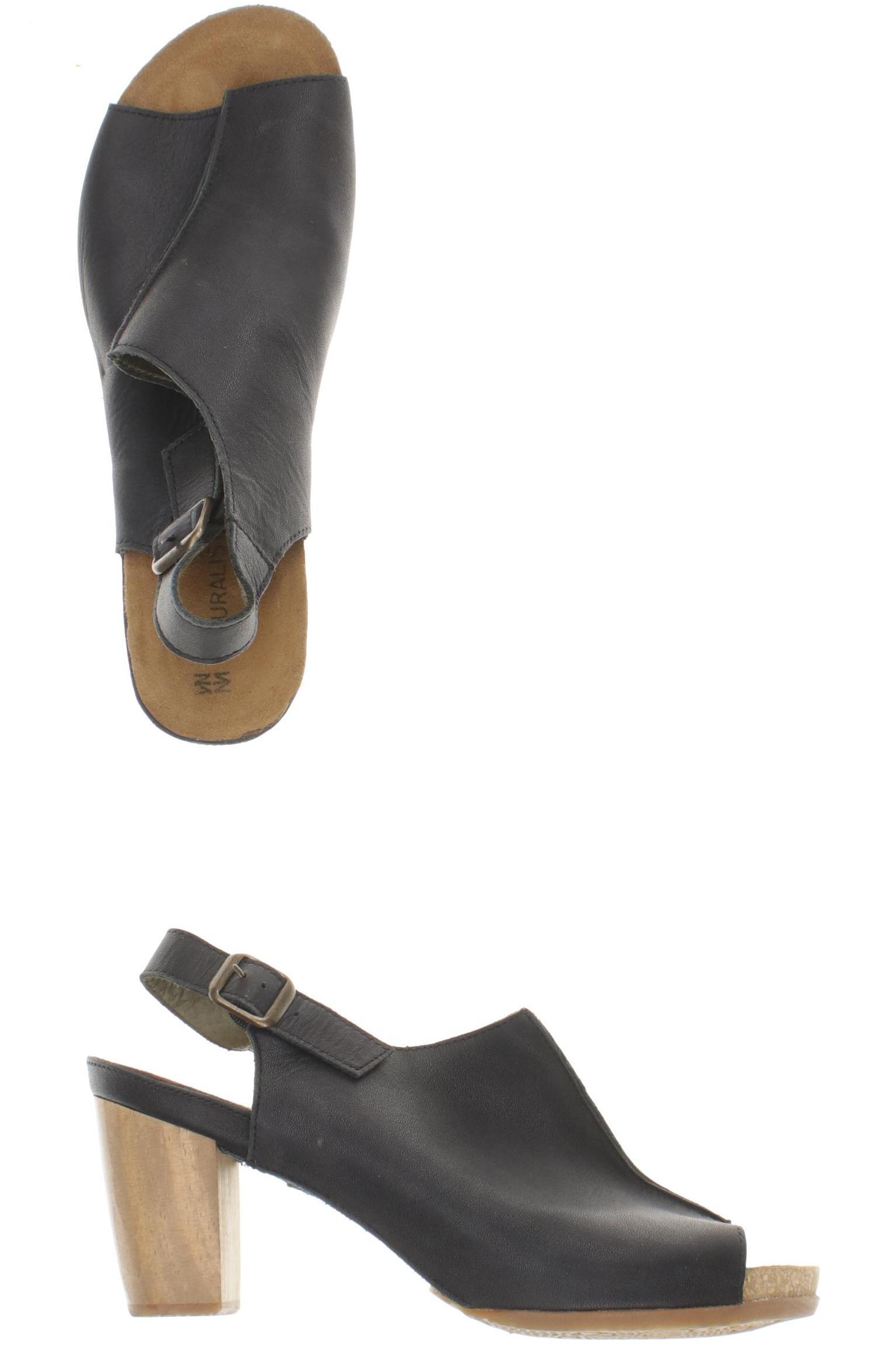

El Naturalista Damen Sandale, schwarz, Gr. 42