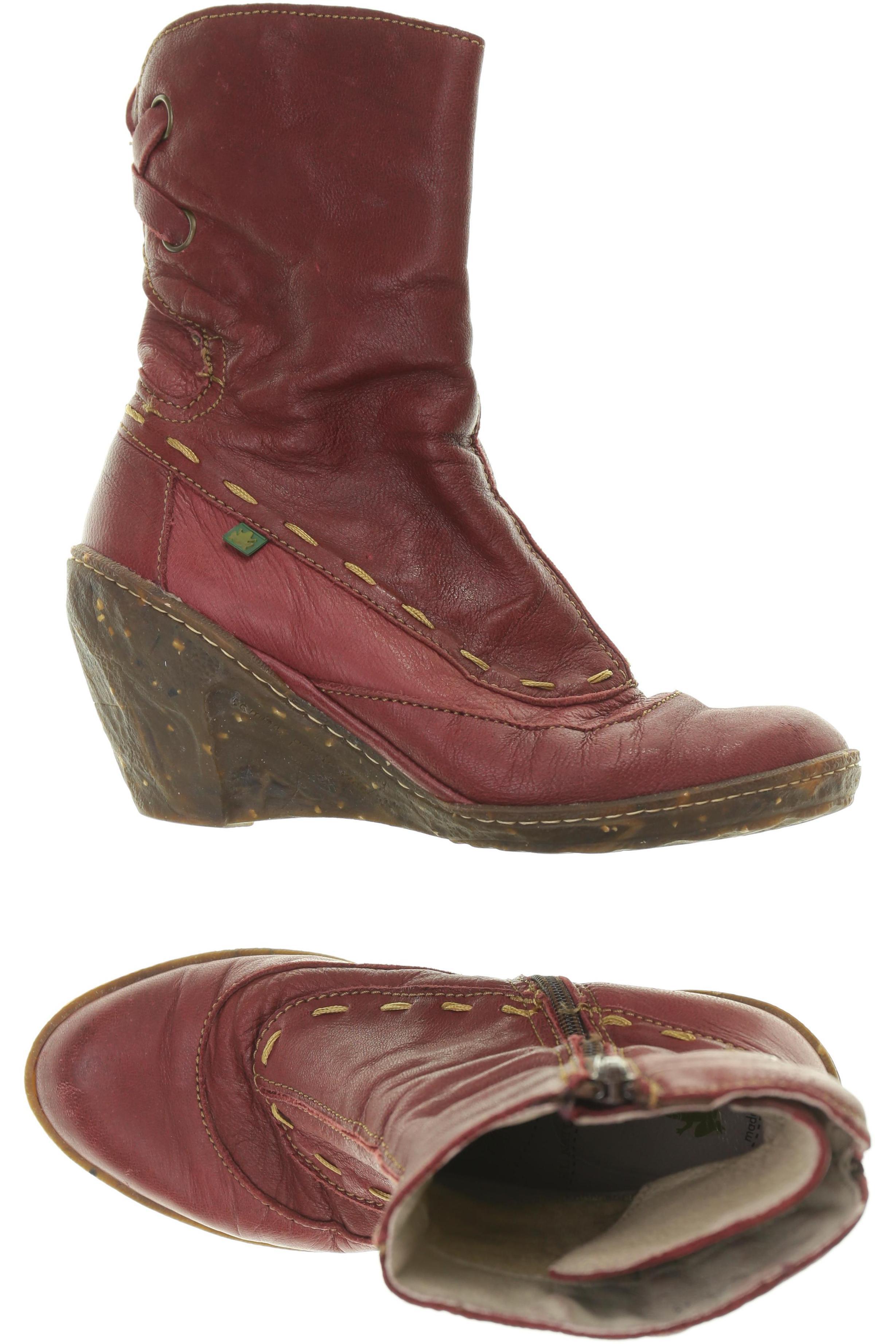 

El Naturalista Damen Stiefelette, rot, Gr. 36