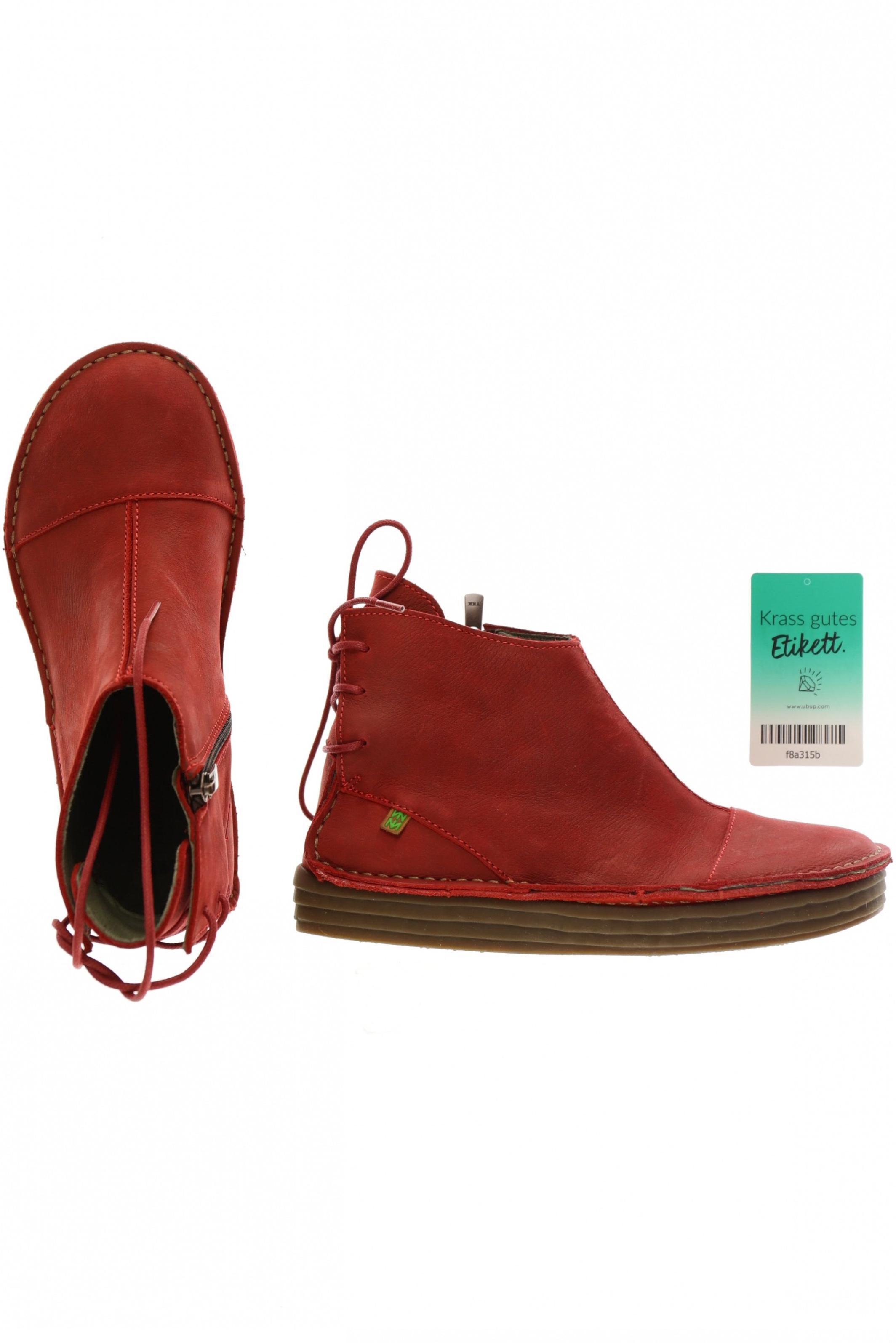 

El Naturalista Damen Stiefelette, rot, Gr. 36