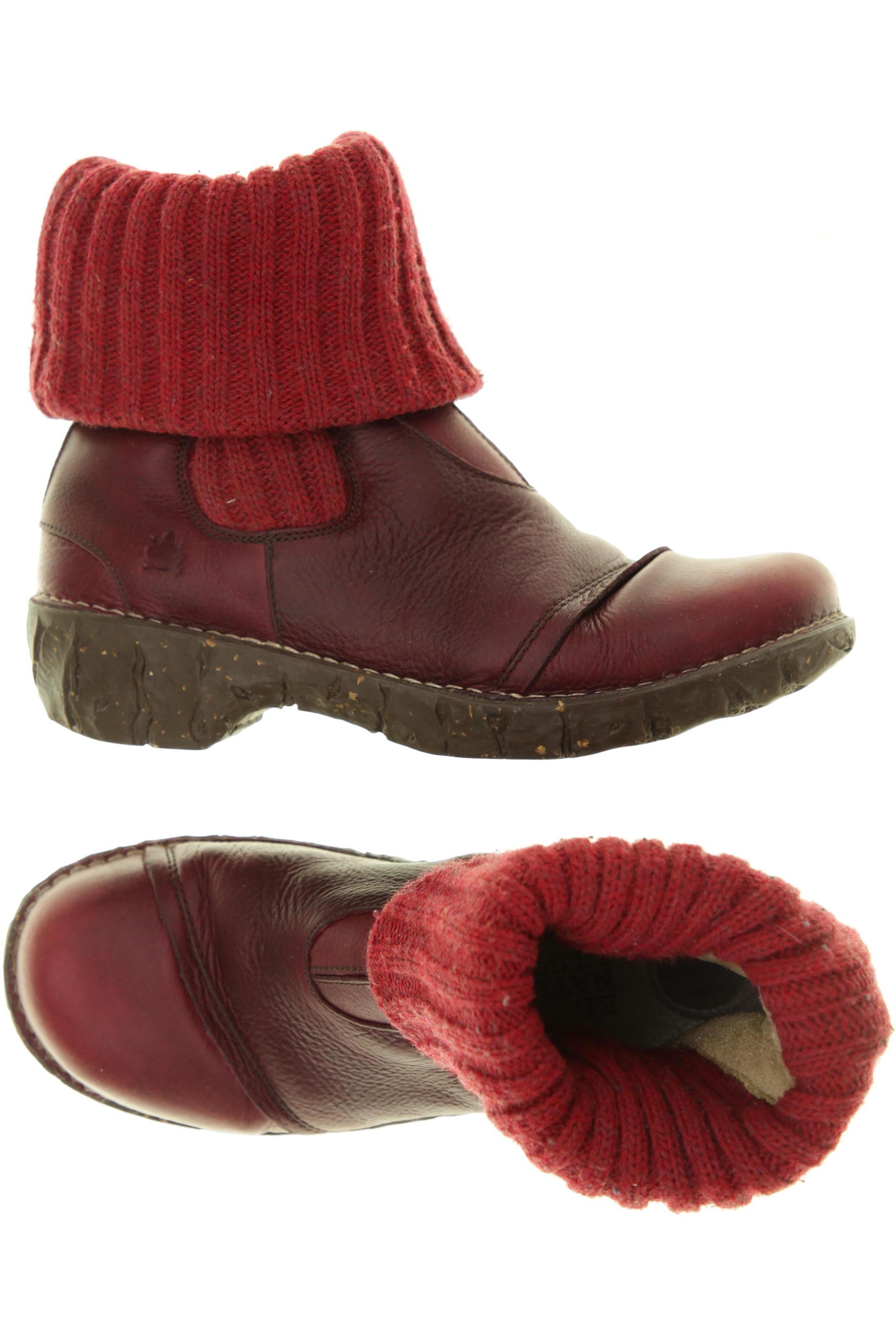 

El Naturalista Damen Stiefelette, rot, Gr. 40