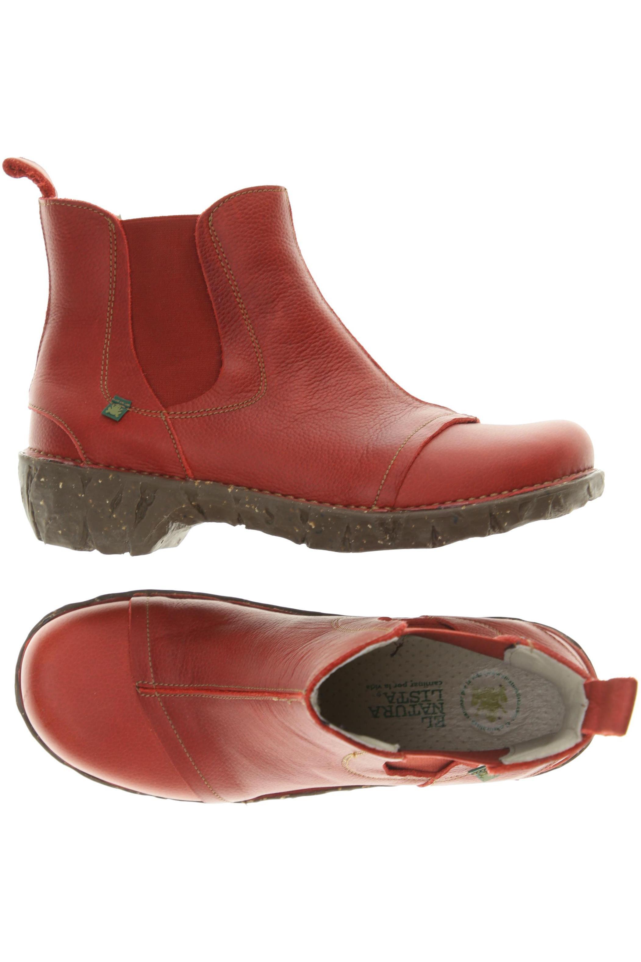

El Naturalista Damen Stiefelette, rot, Gr. 41