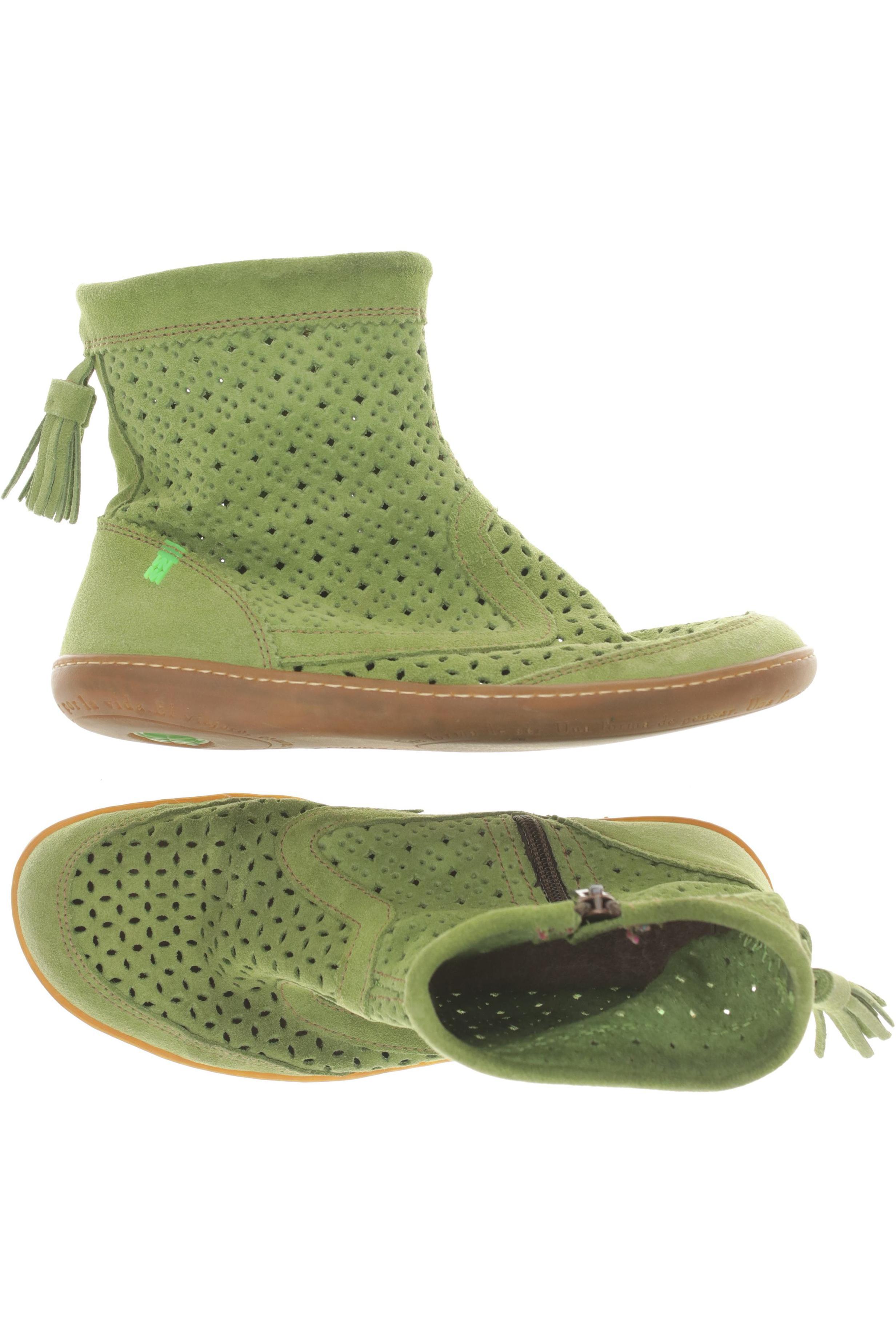 

El Naturalista Damen Stiefelette, grün, Gr. 38