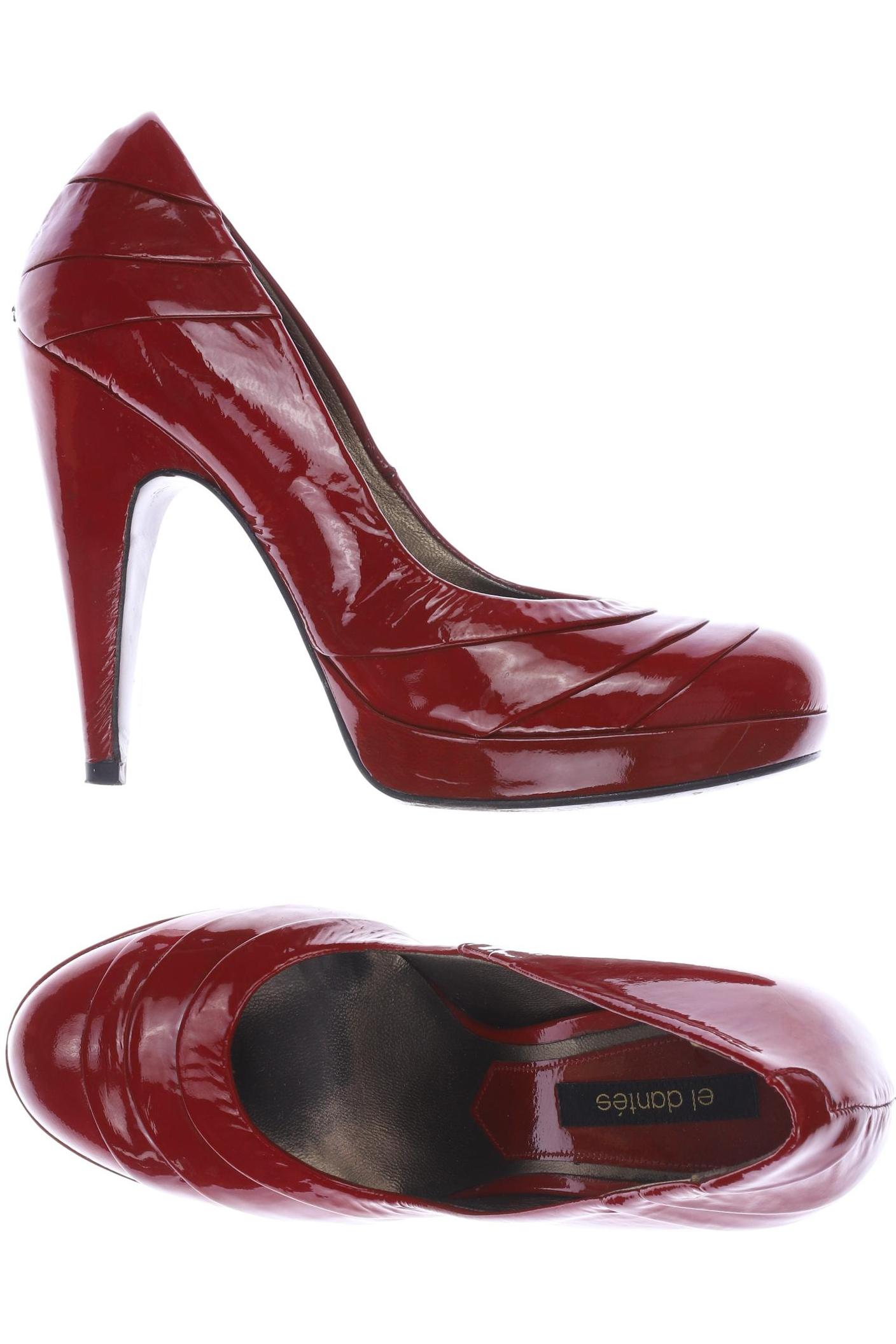 

El Dantes Damen Pumps, rot, Gr. 37