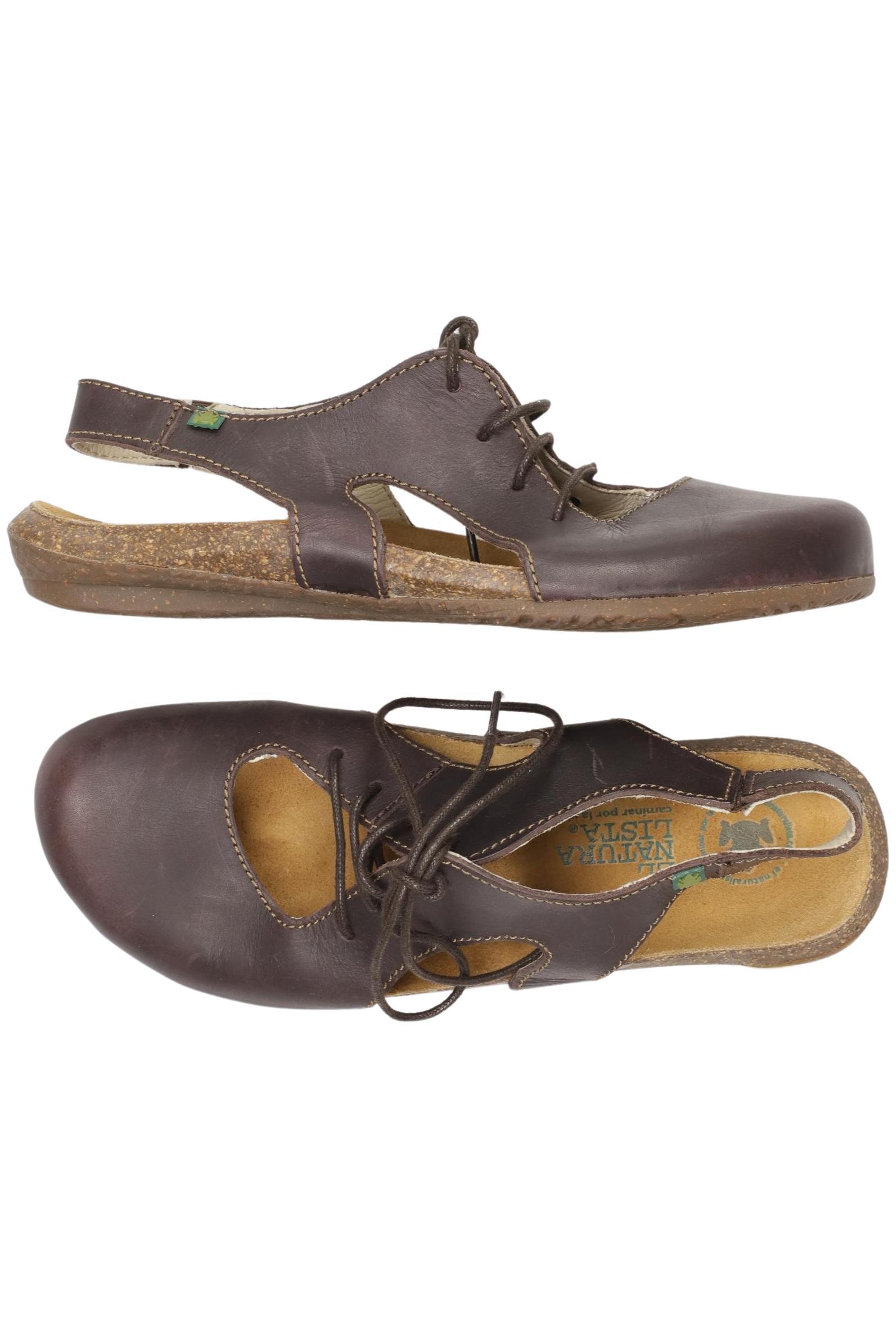 

El Naturalista Damen Sandale, braun, Gr. 38