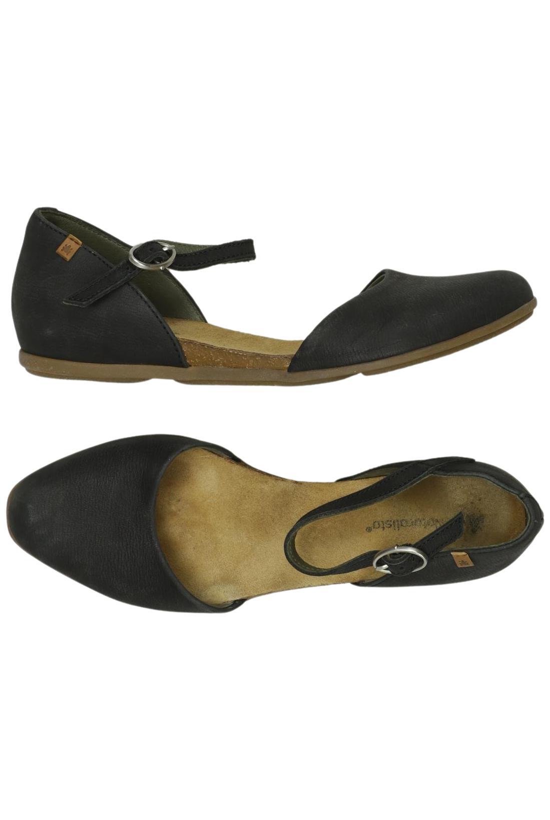 

El Naturalista Damen Ballerinas, schwarz, Gr. 41