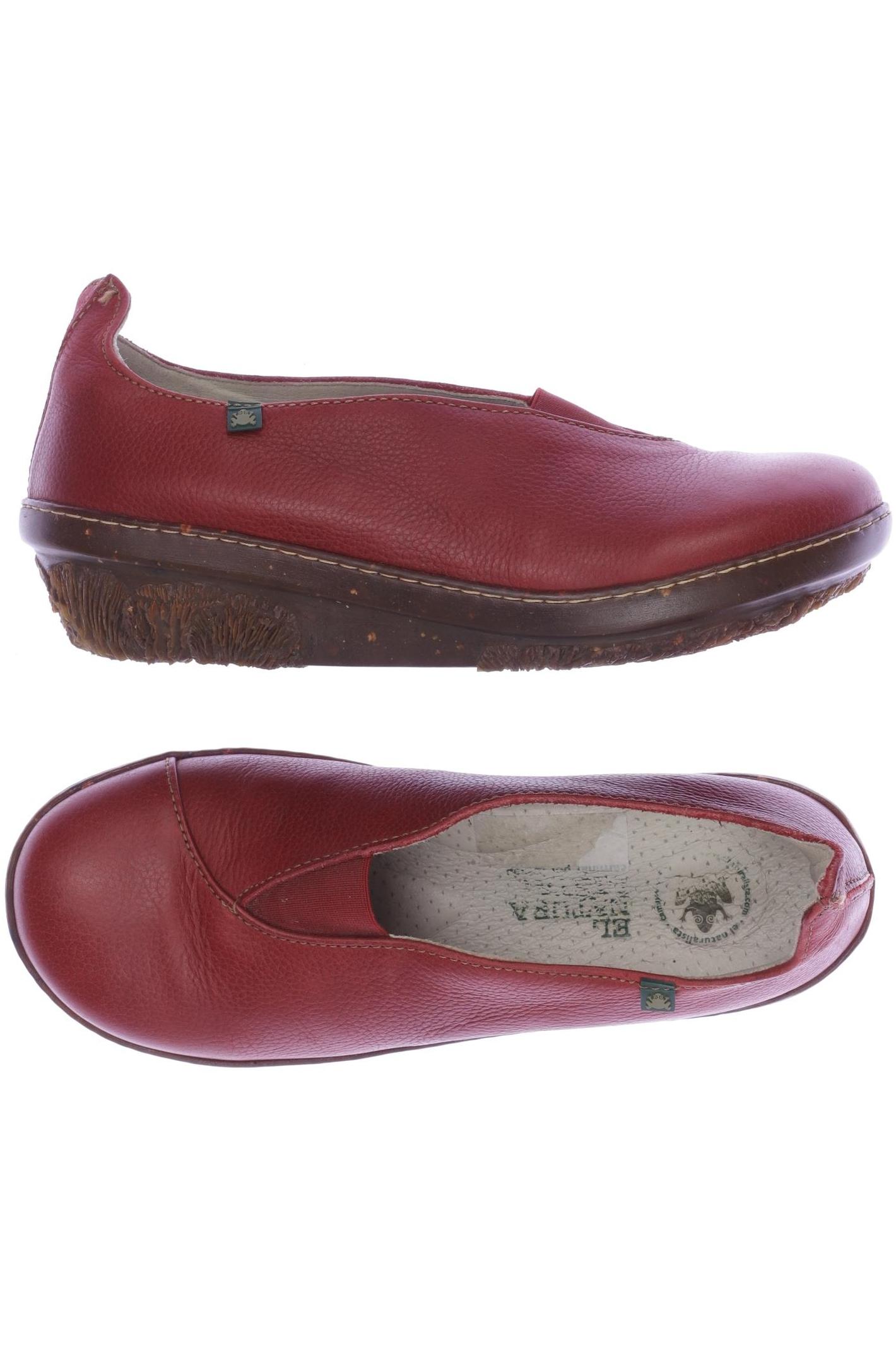 

El Naturalista Damen Halbschuh, rot, Gr. 38