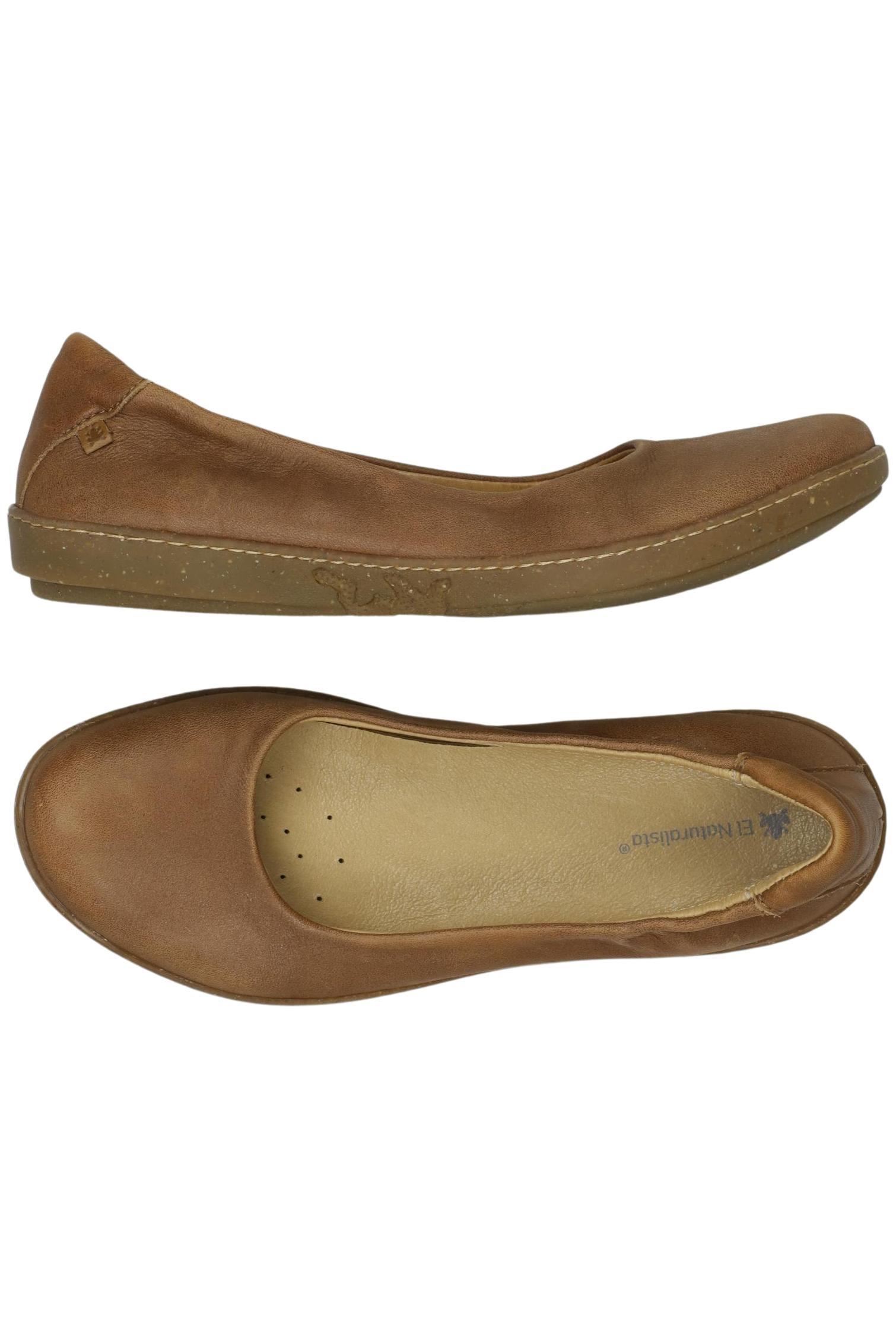 

El Naturalista Damen Ballerinas, braun, Gr. 36