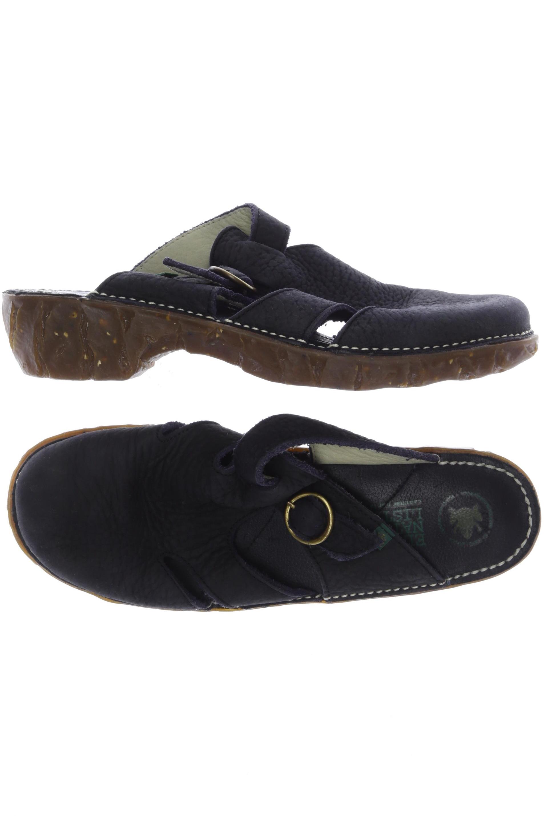 

El Naturalista Damen Sandale, schwarz, Gr. 41