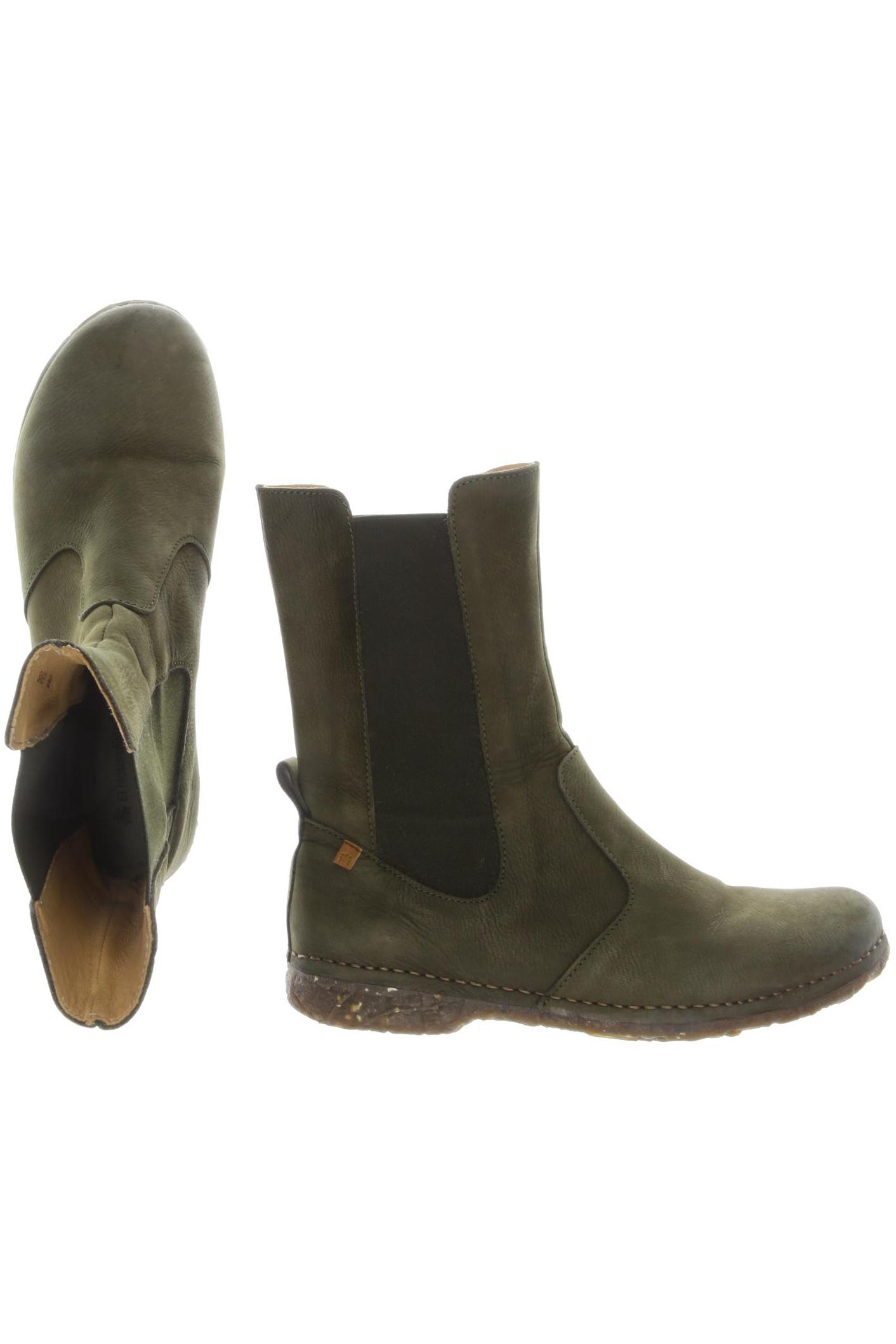 

El Naturalista Damen Stiefelette, grün, Gr. 38
