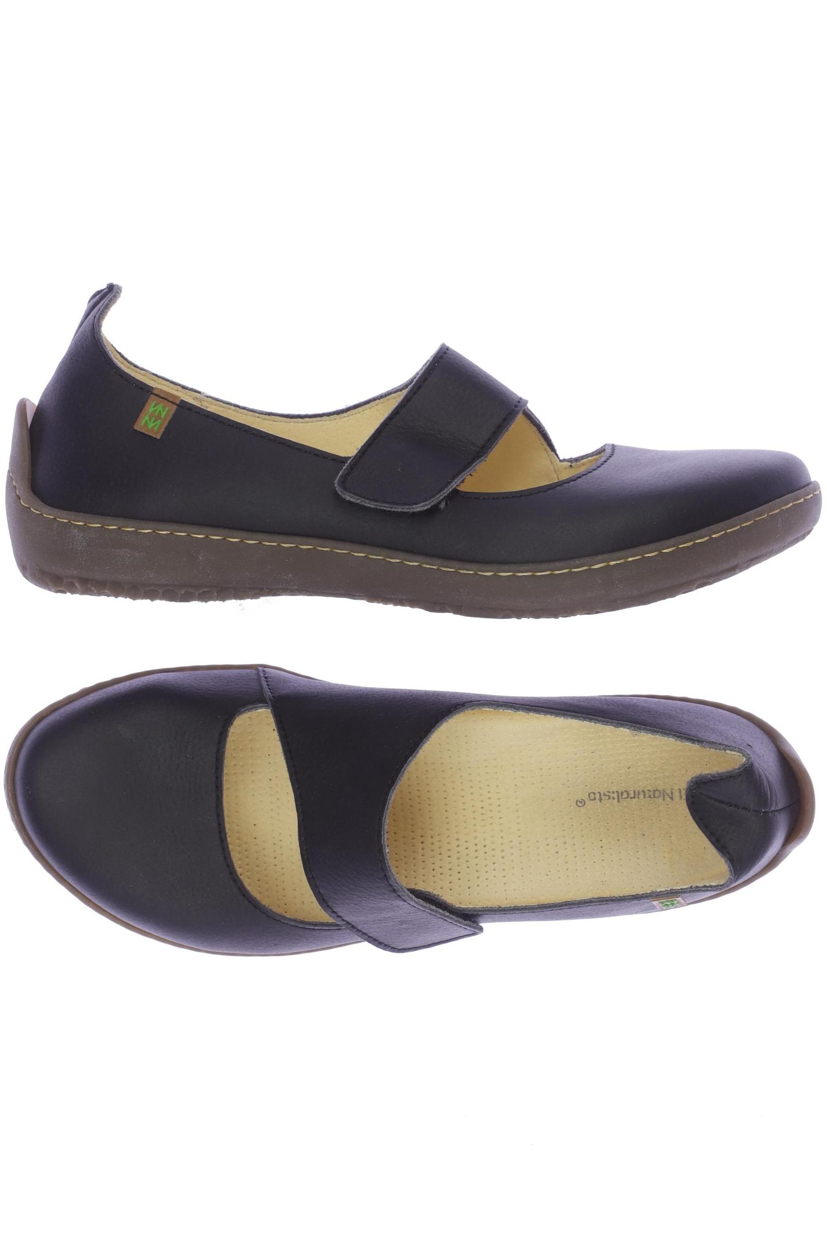 

El Naturalista Damen Ballerinas, schwarz, Gr. 38