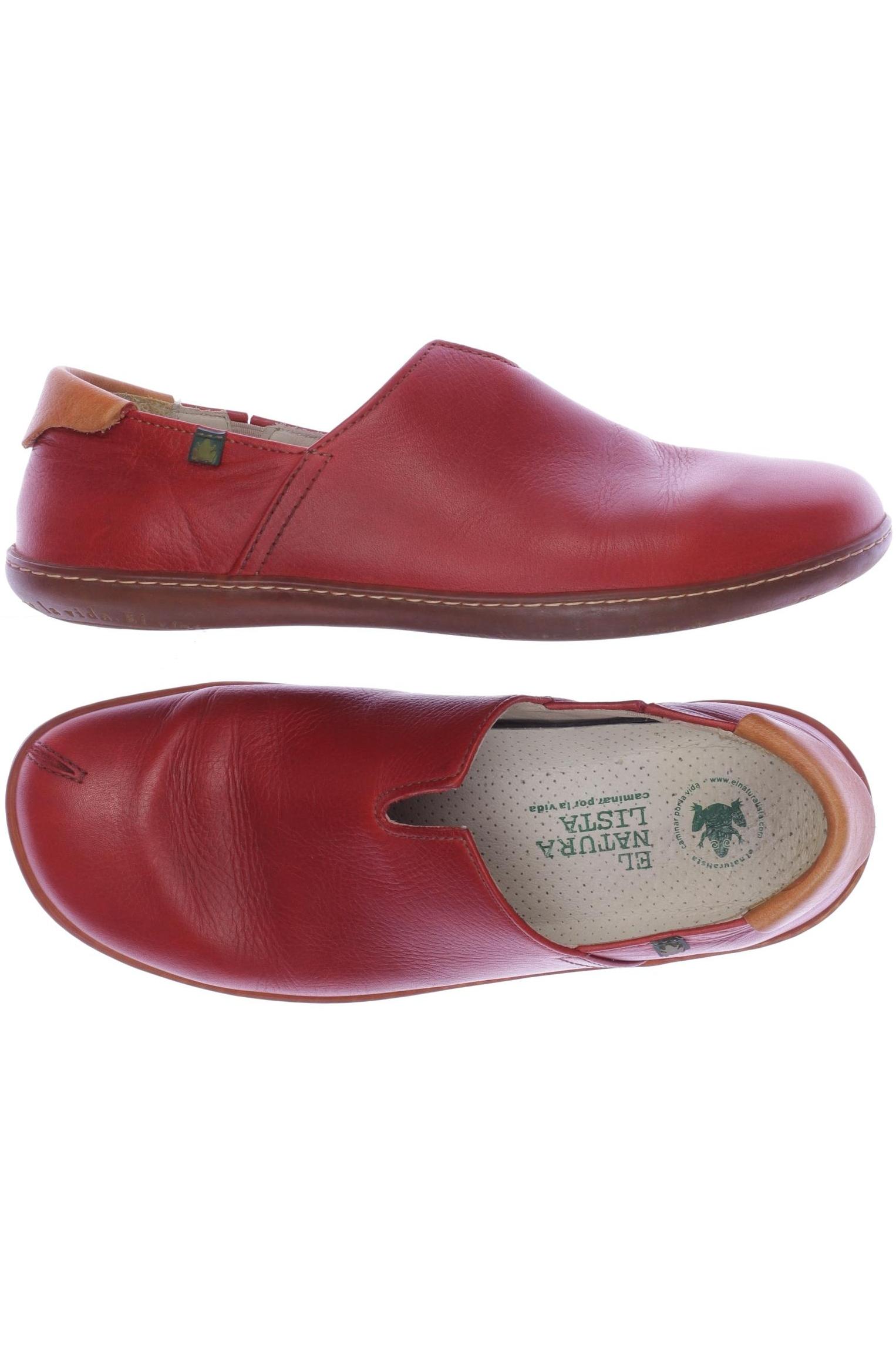 

El Naturalista Damen Halbschuh, rot, Gr. 41