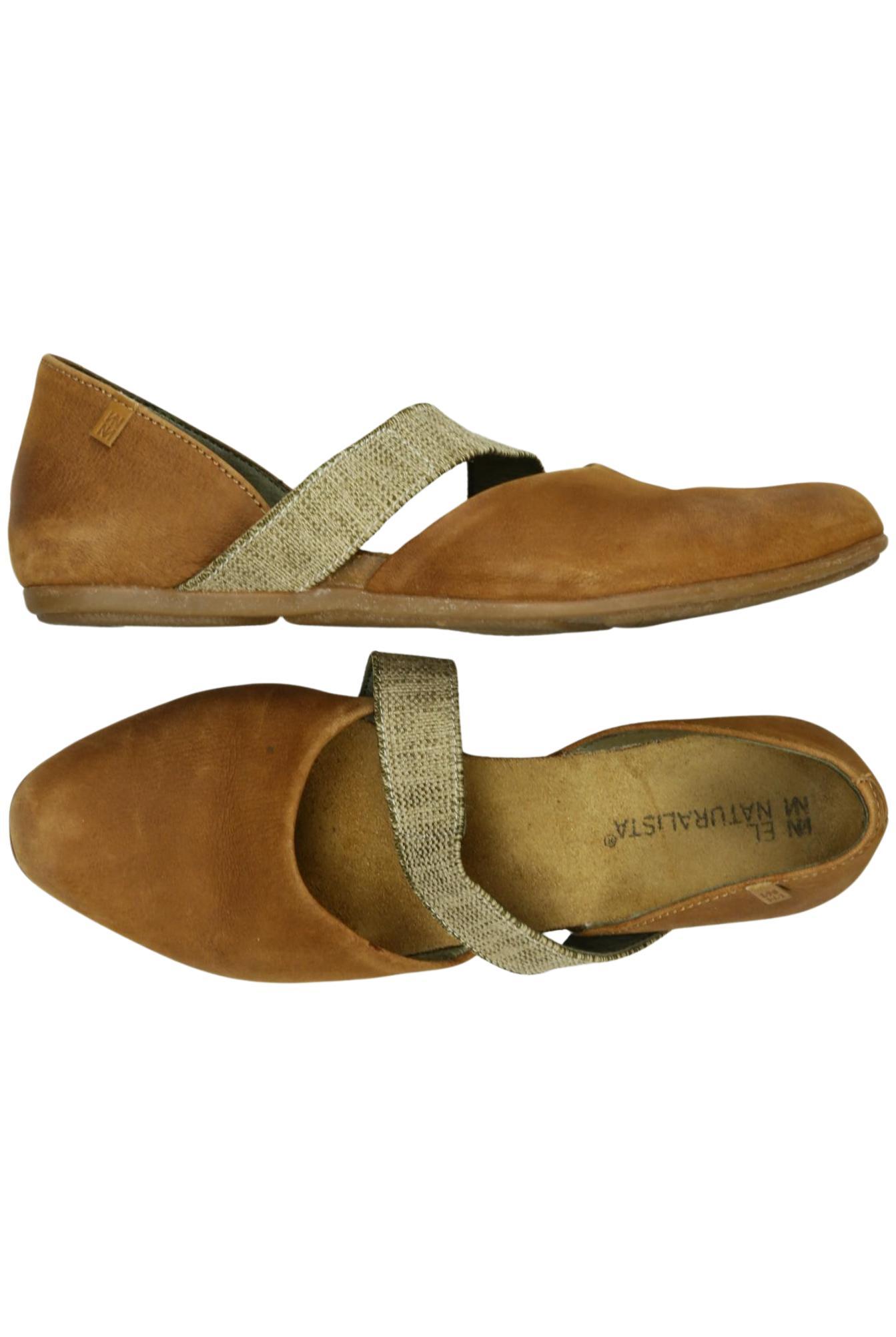 

El Naturalista Damen Ballerinas, braun, Gr. 39