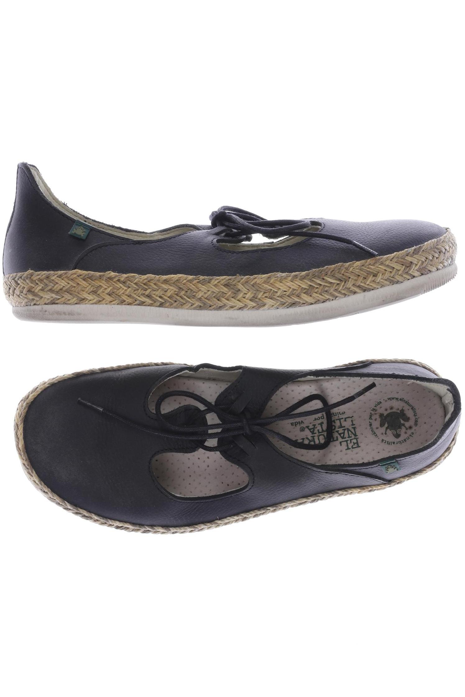 

El Naturalista Damen Halbschuh, schwarz