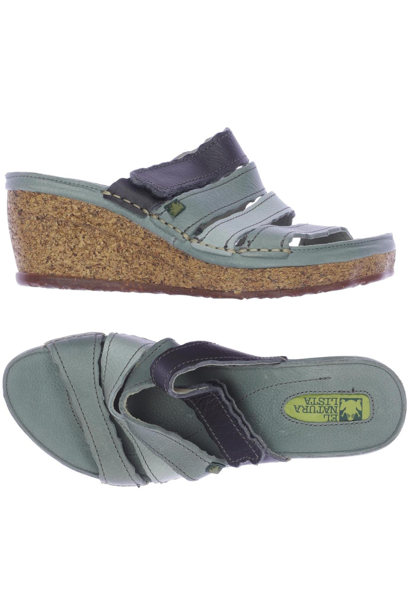 

El Naturalista Damen Sandale, türkis, Gr. 38