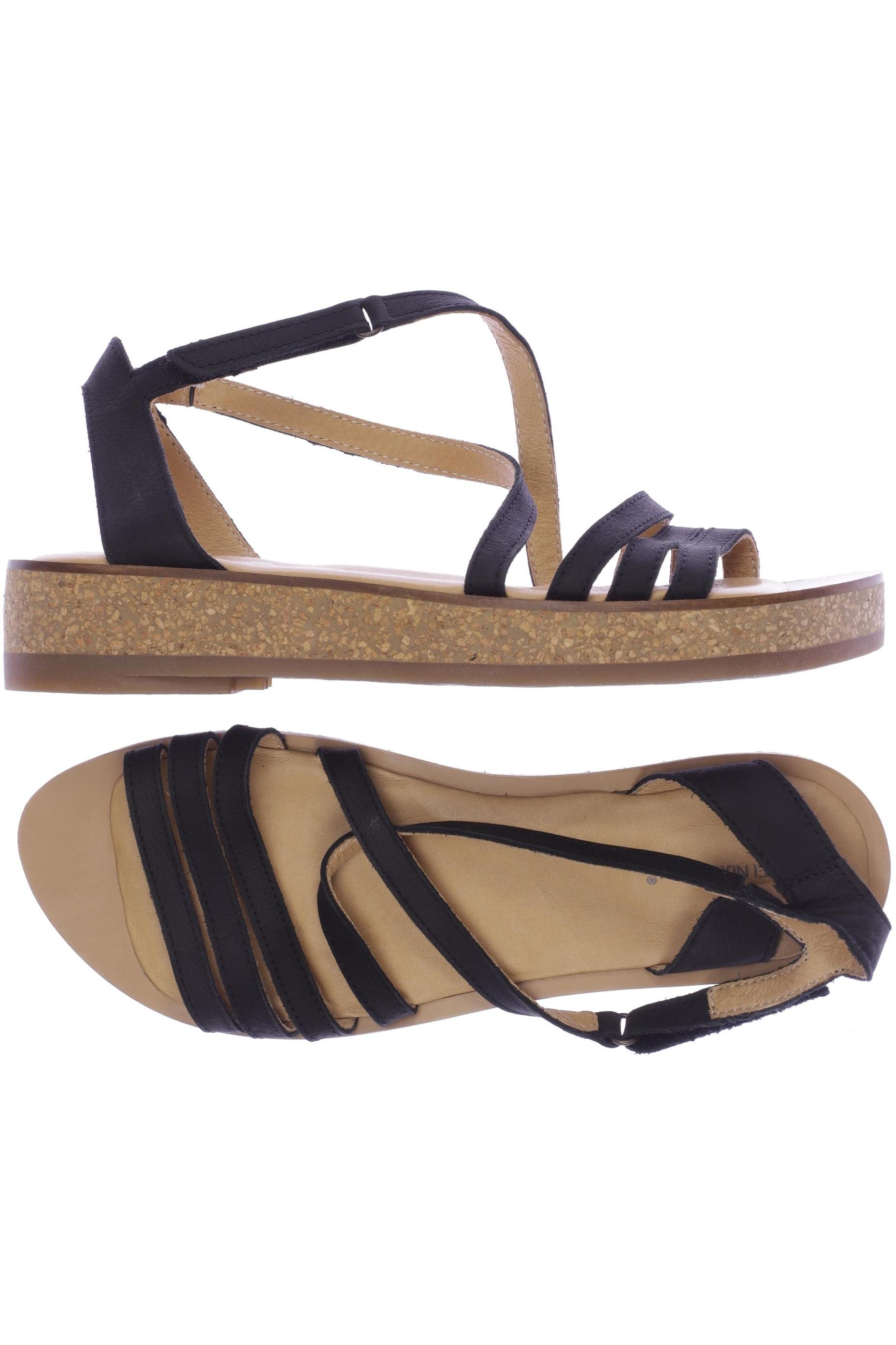 

El Naturalista Damen Sandale, schwarz, Gr. 42
