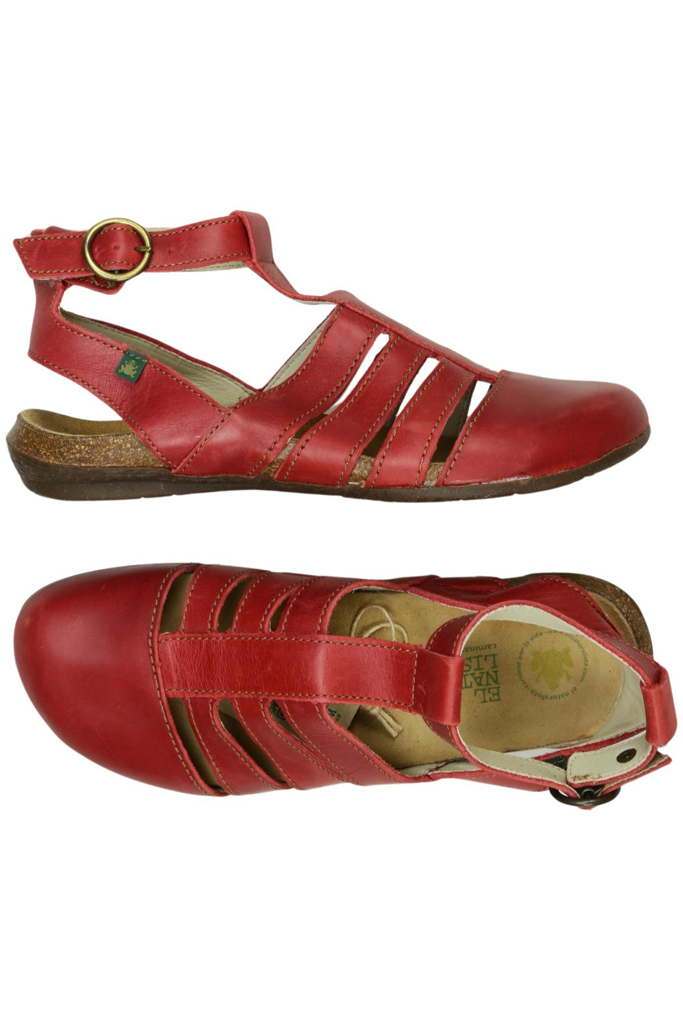 

El Naturalista Damen Sandale, rot, Gr. 39