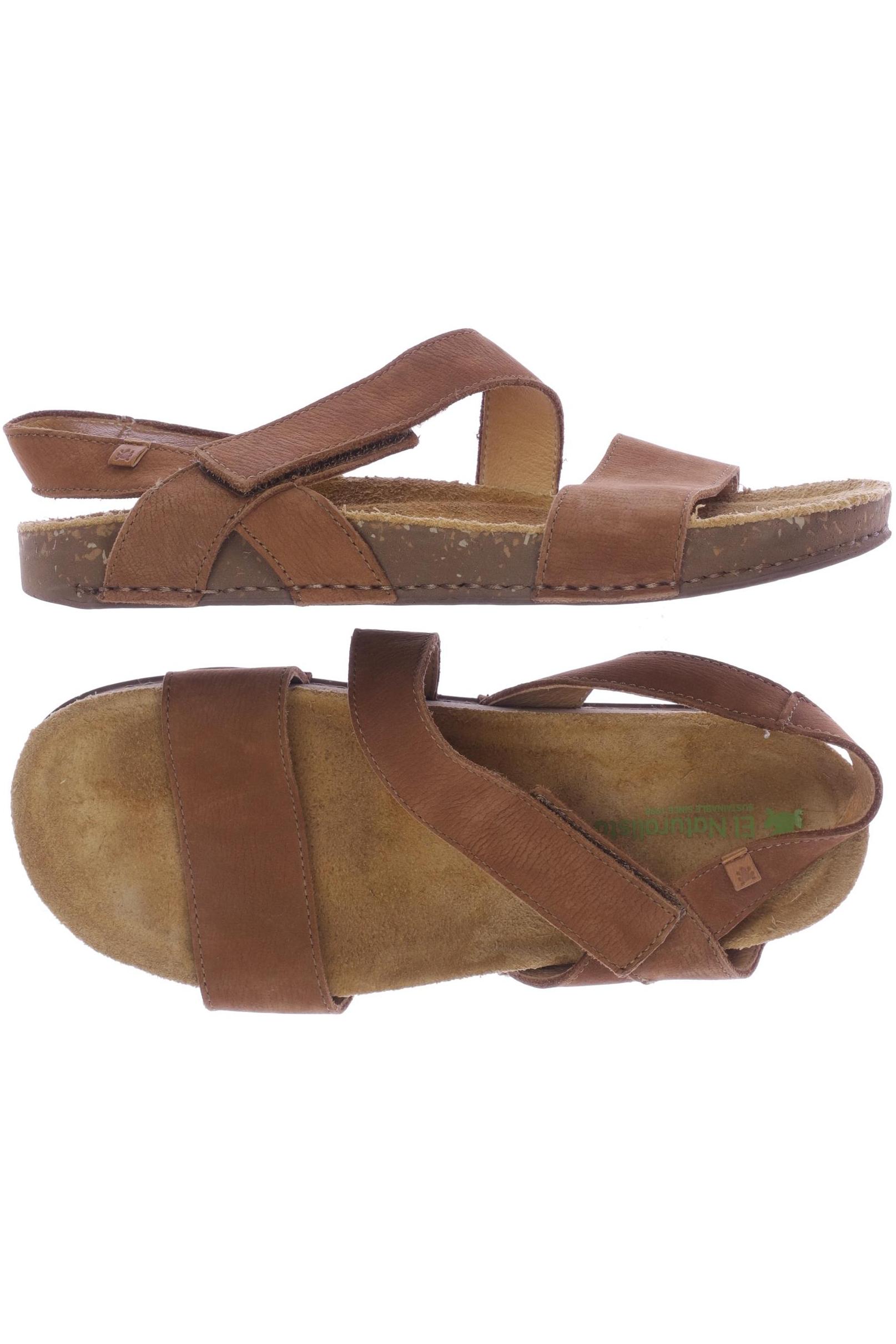 

El Naturalista Damen Sandale, braun, Gr. 38