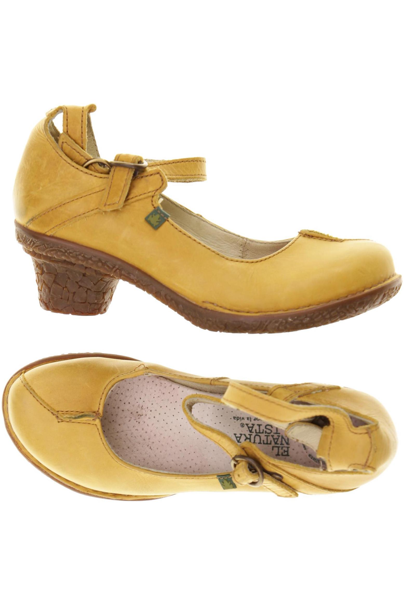 

El Naturalista Damen Pumps, gelb, Gr. 37