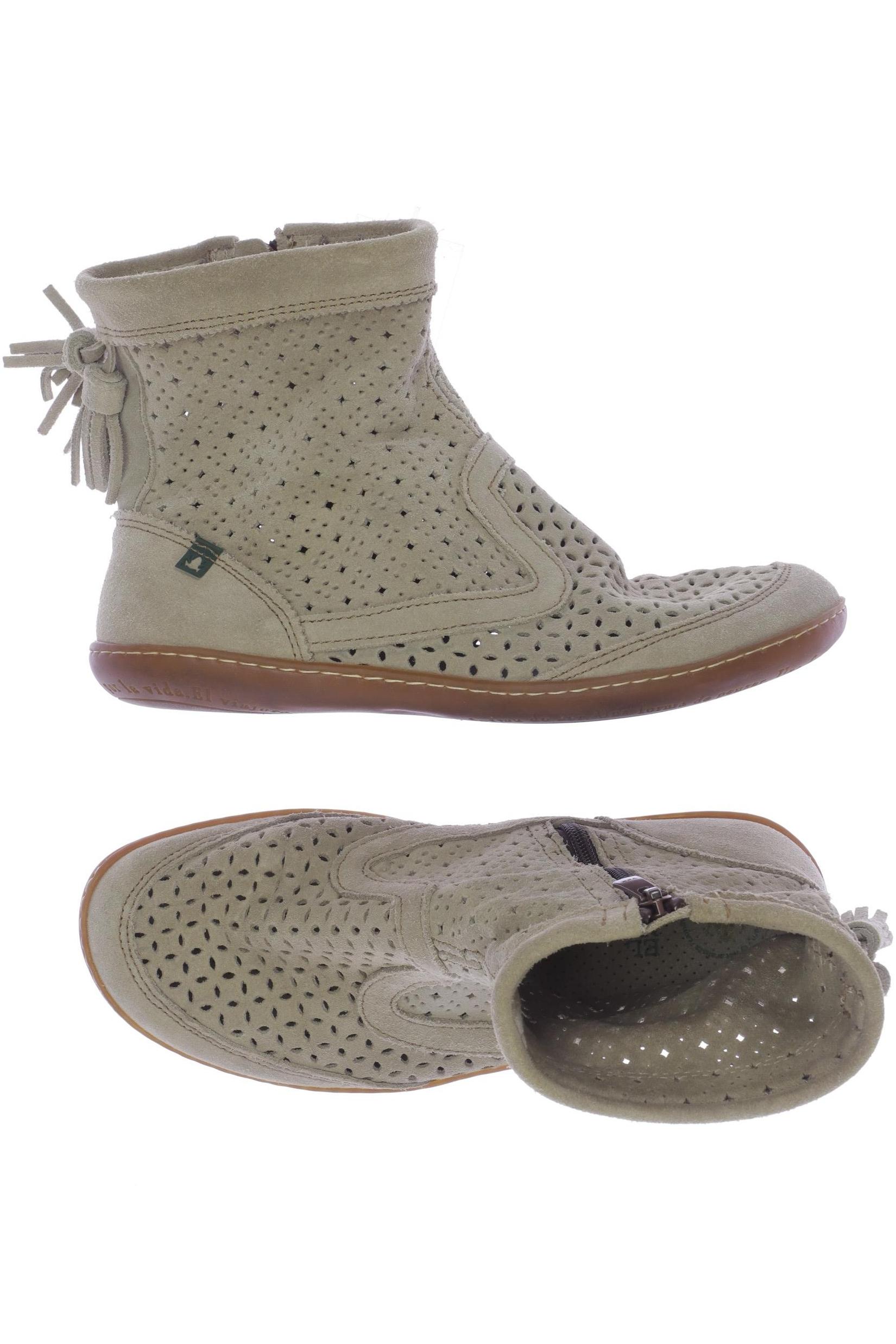 

El Naturalista Damen Stiefelette, hellgrün, Gr. 39