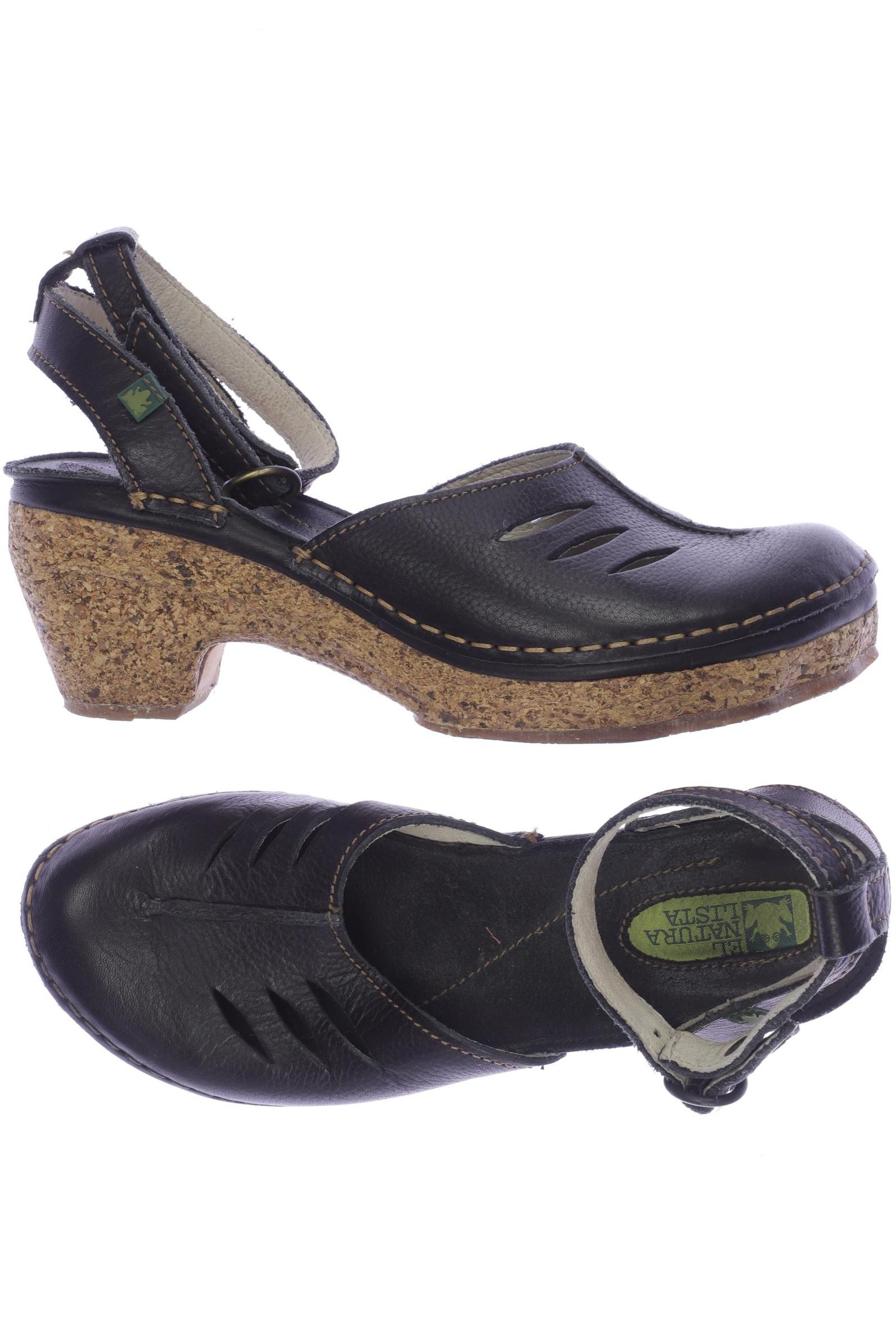 

El Naturalista Damen Sandale, schwarz