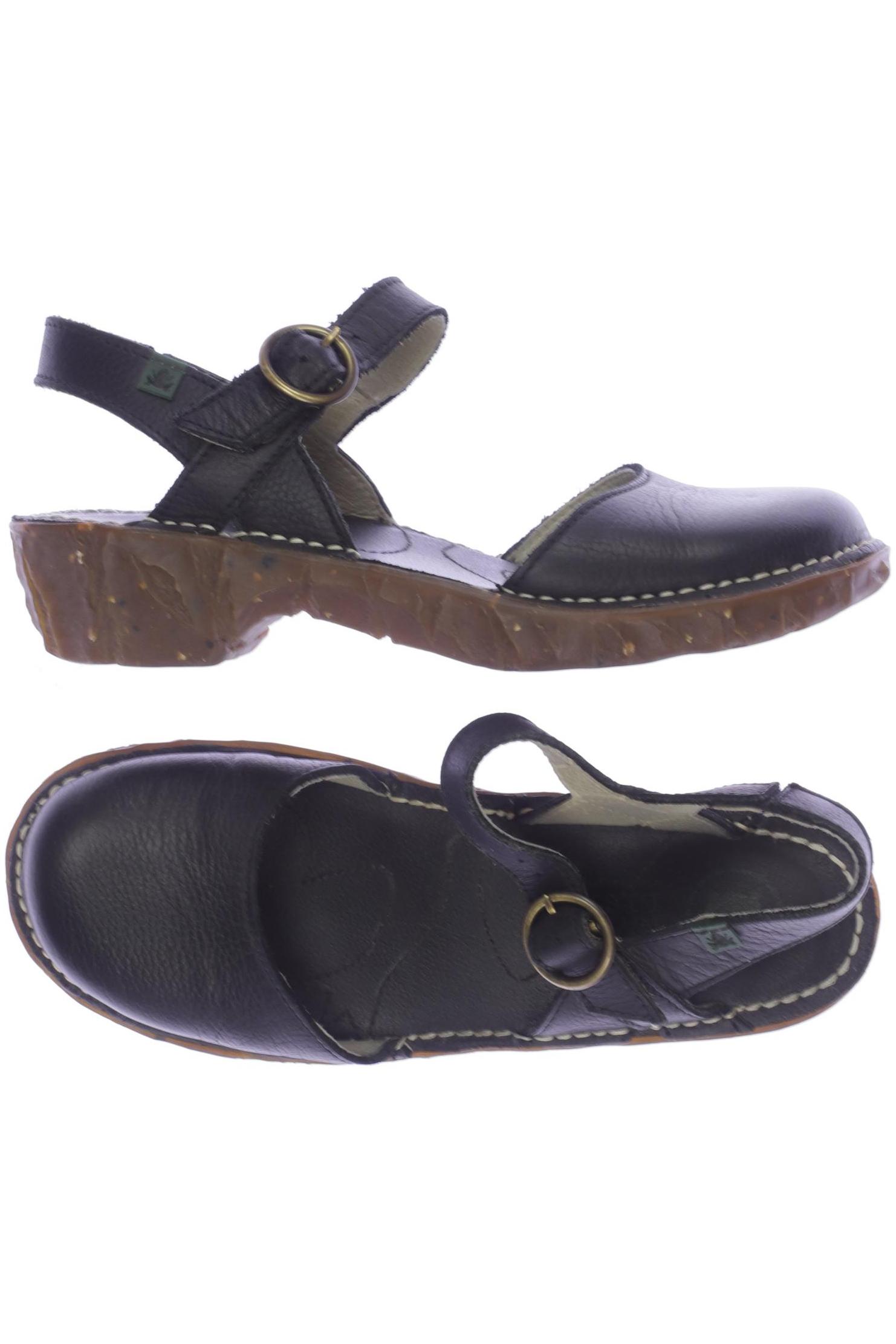

El Naturalista Damen Sandale, schwarz