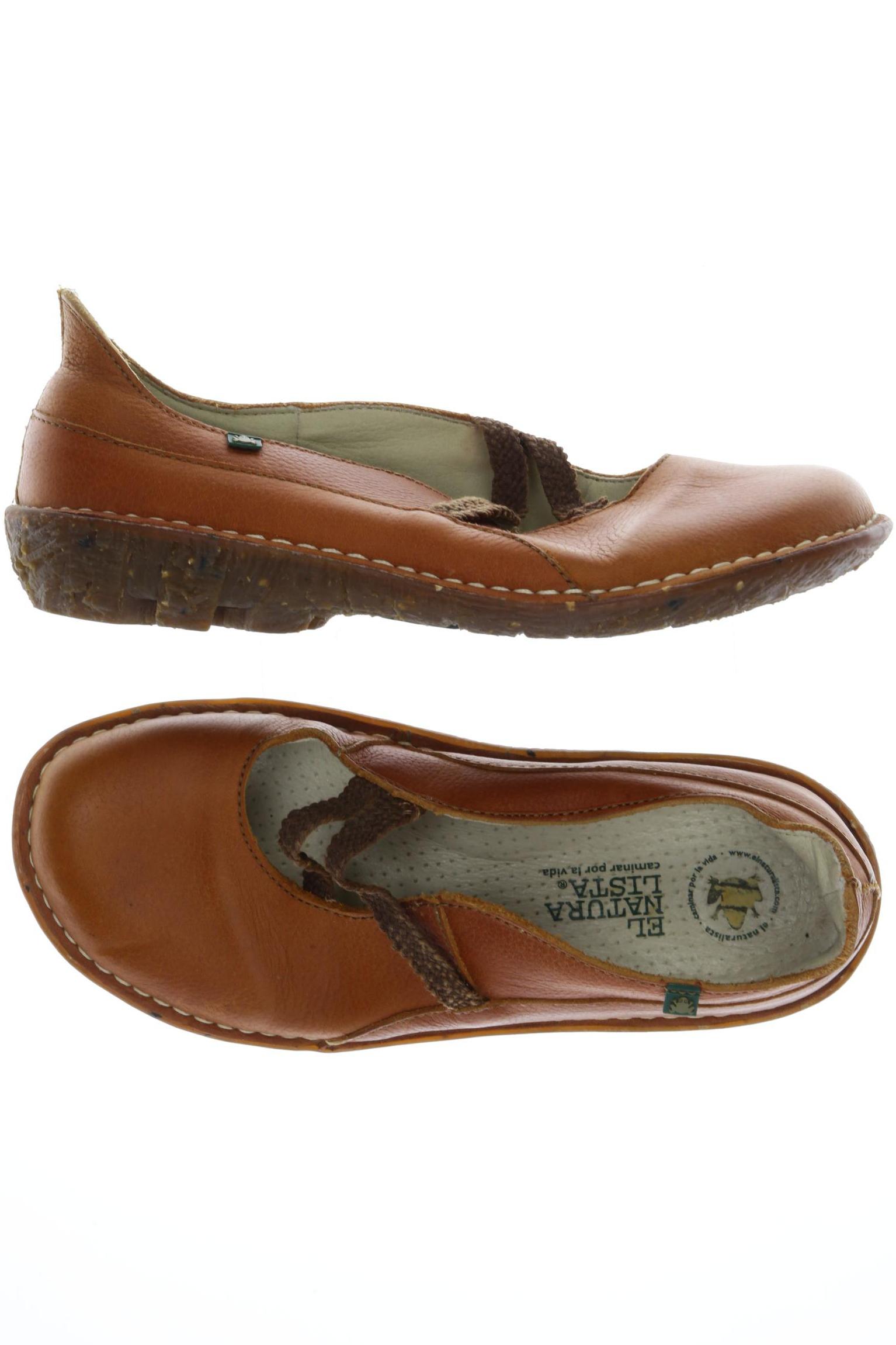 

El Naturalista Damen Ballerinas, braun, Gr. 39