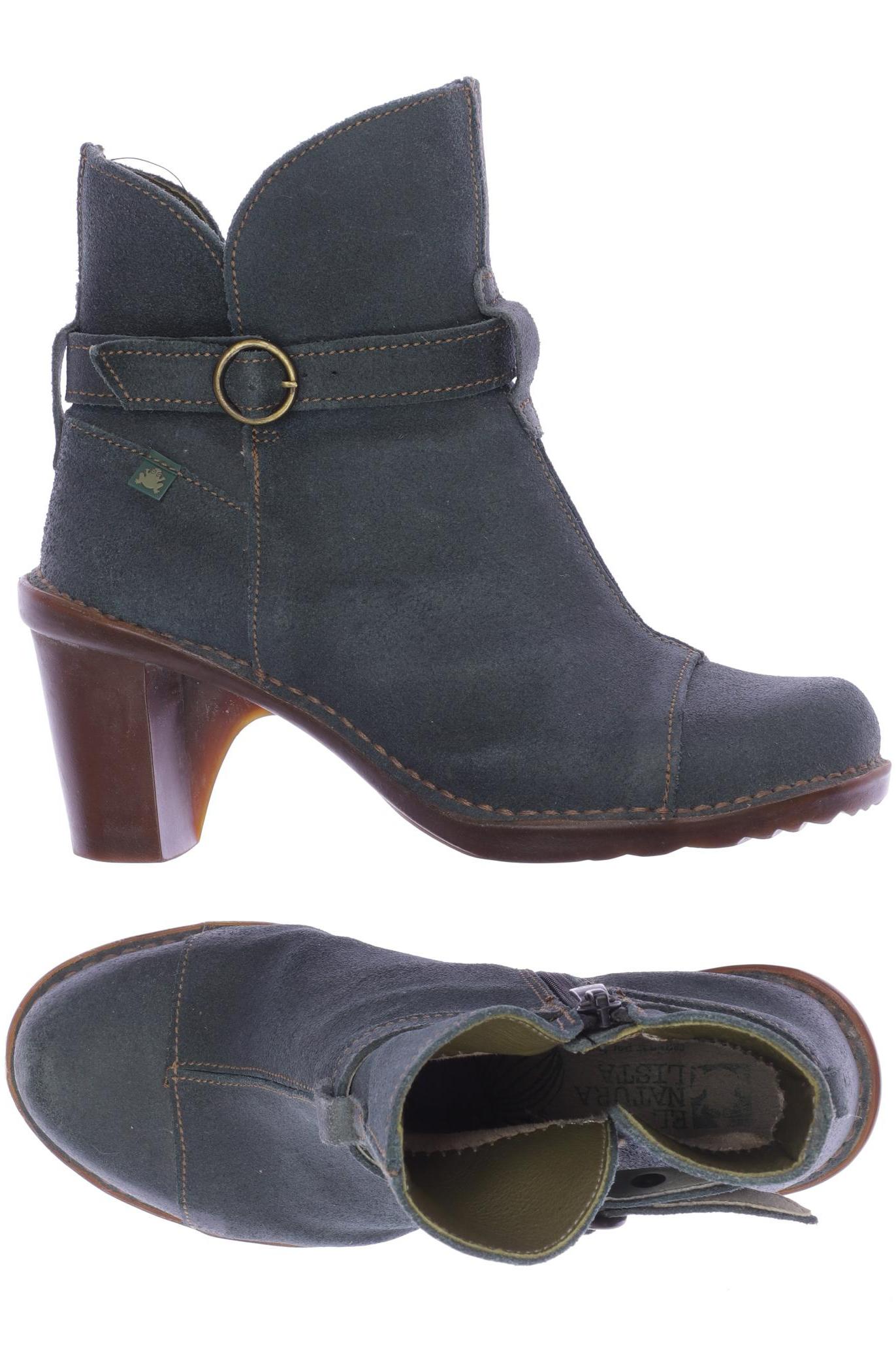 

El Naturalista Damen Stiefelette, grün, Gr. 36