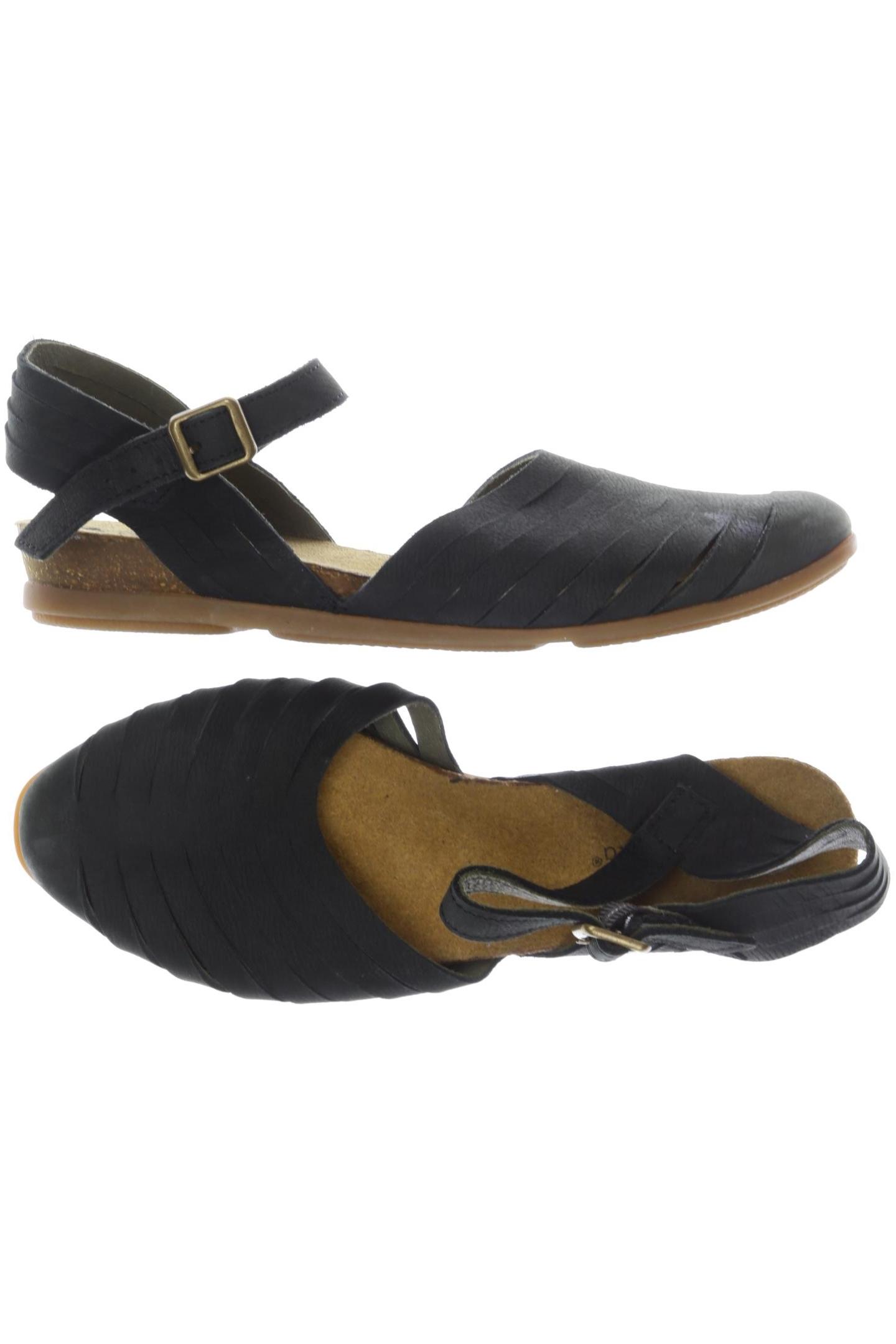 

El Naturalista Damen Sandale, schwarz, Gr. 37