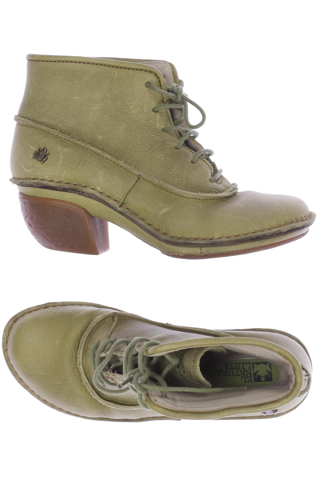 

El Naturalista Damen Stiefelette, hellgrün, Gr. 36