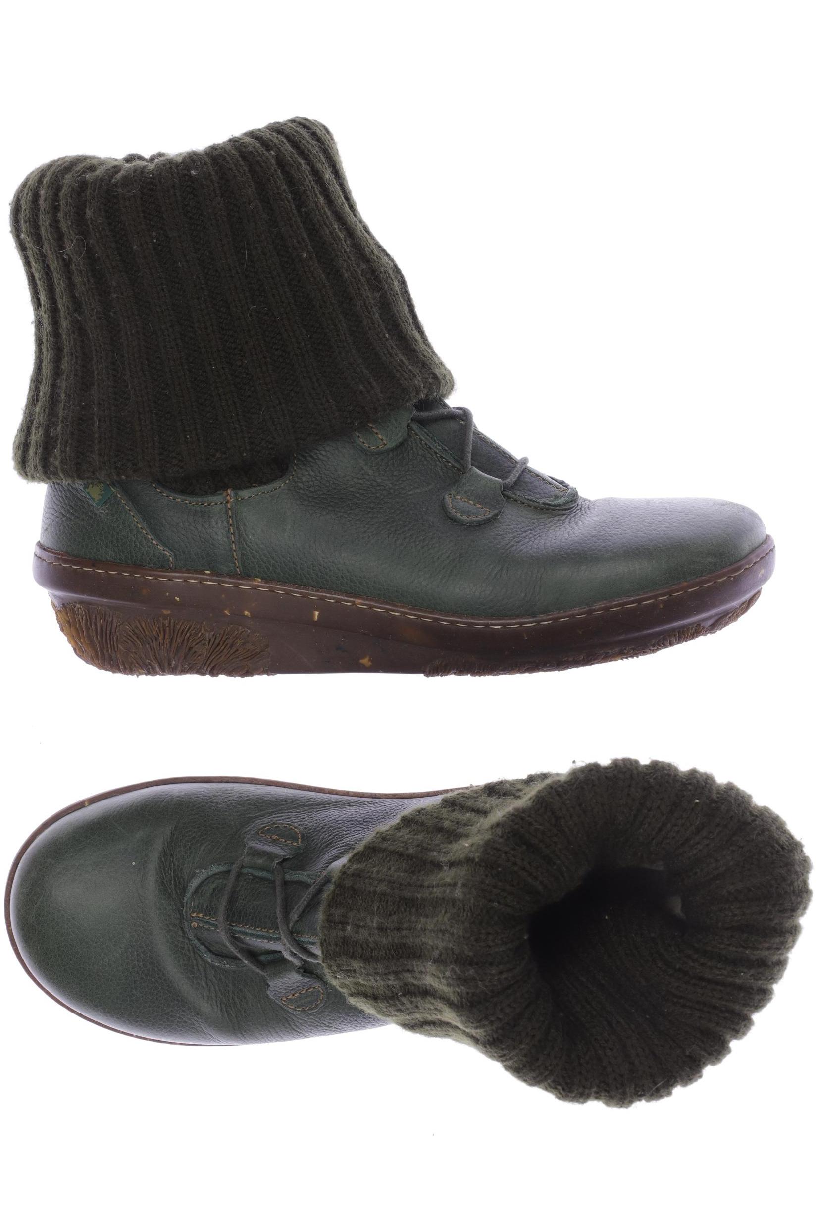 

El Naturalista Damen Stiefelette, grün, Gr. 36