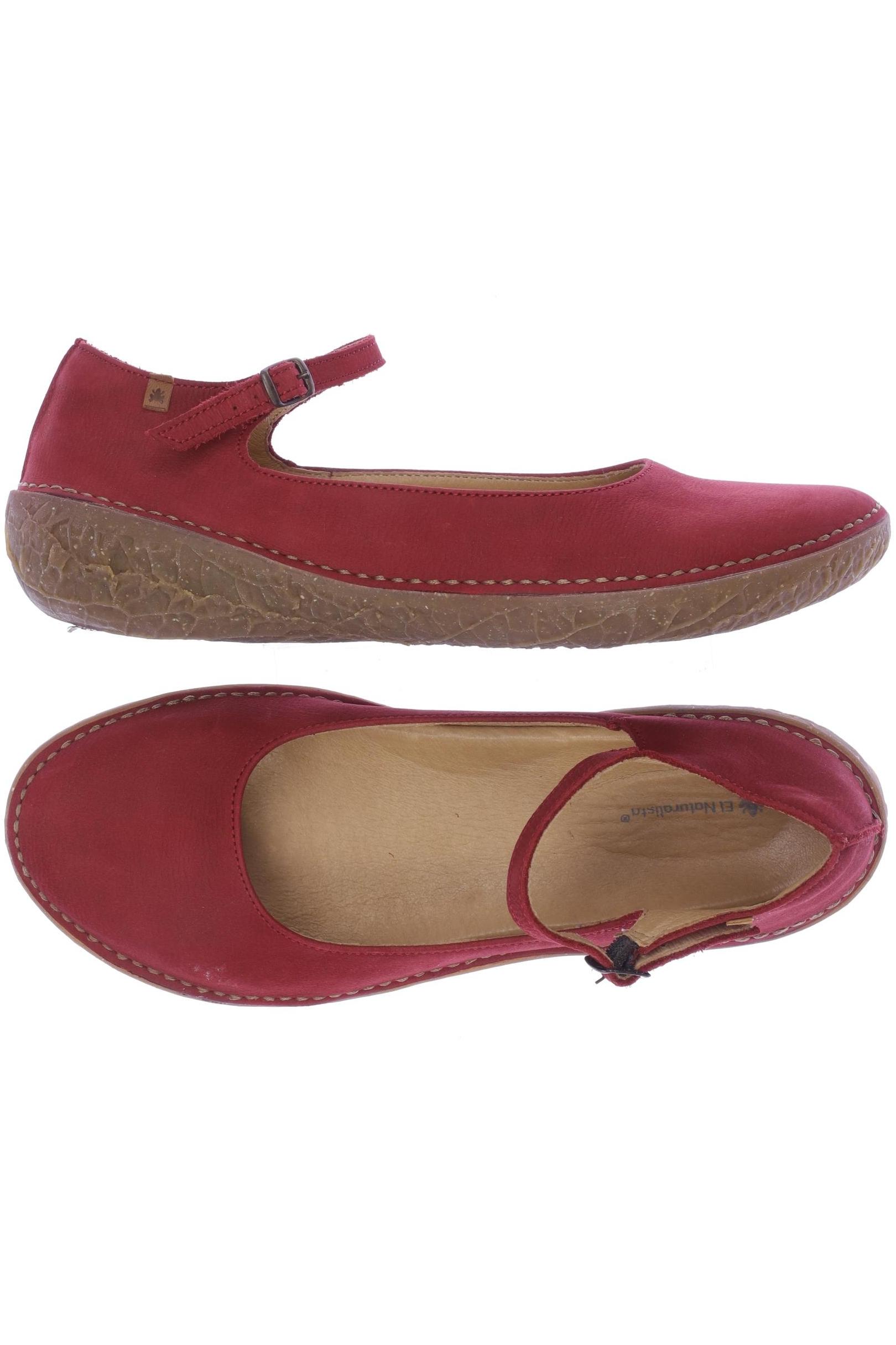 

El Naturalista Damen Ballerinas, rot, Gr. 41