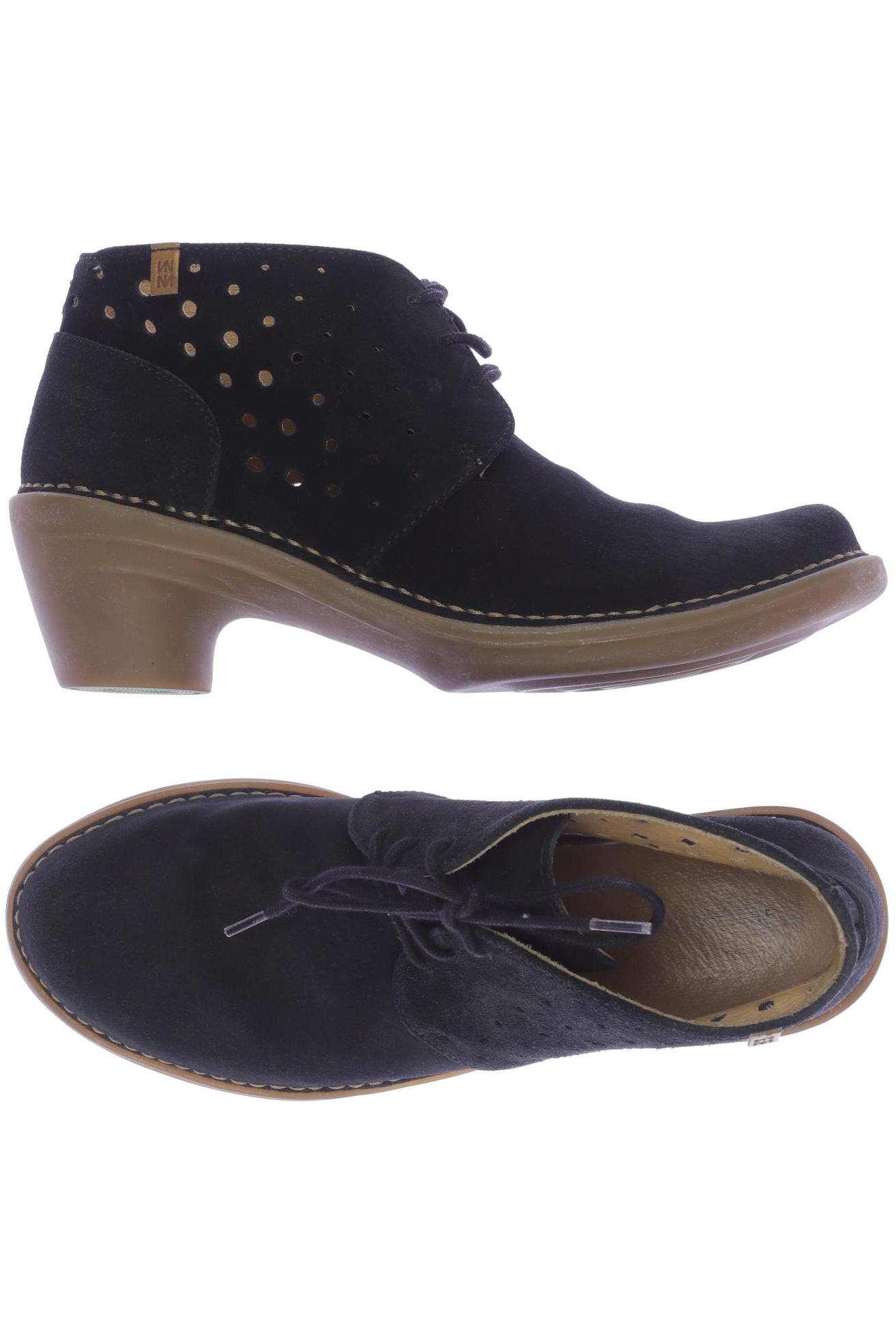 

El Naturalista Damen Stiefelette, schwarz, Gr. 37