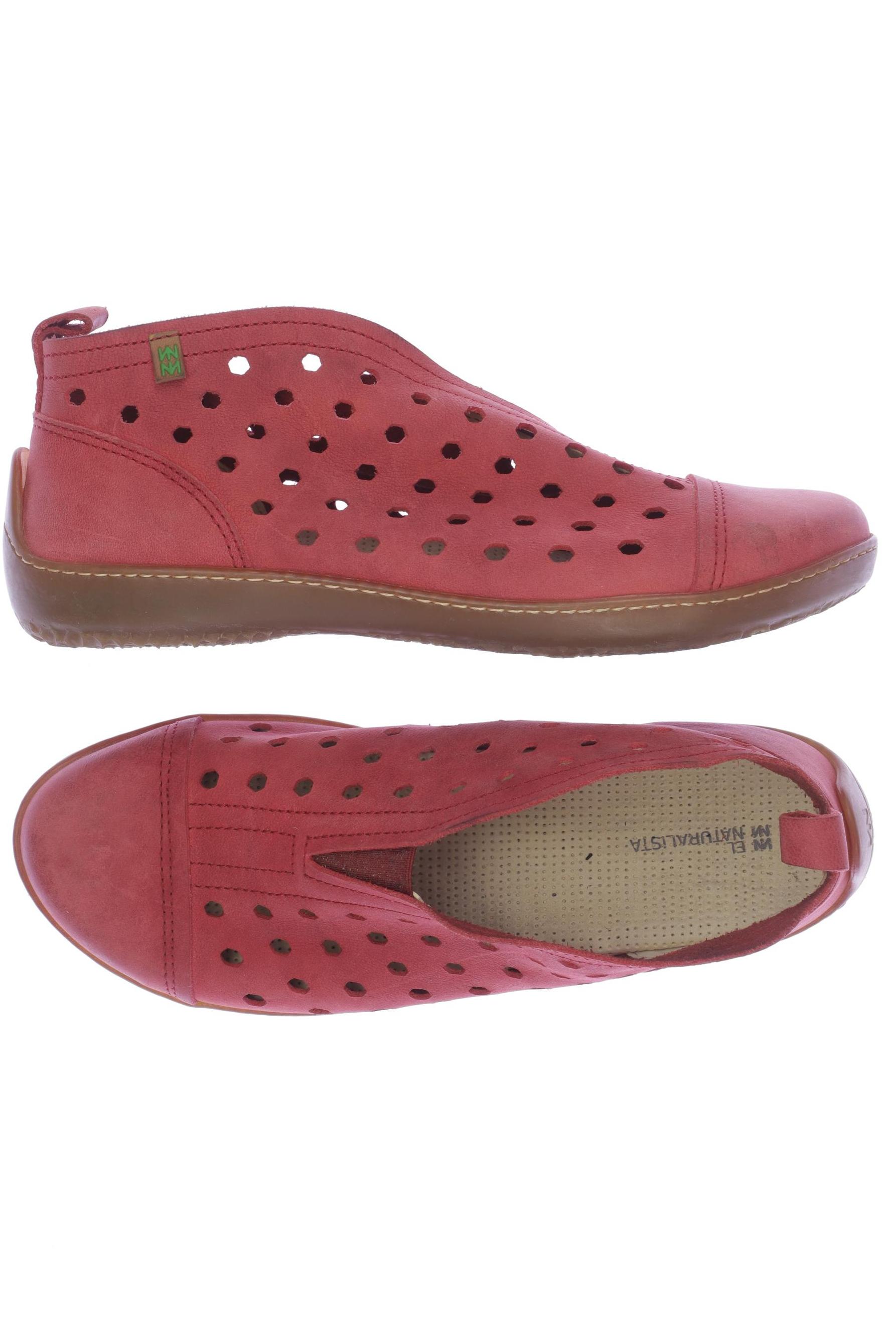 

El Naturalista Damen Halbschuh, rot, Gr. 39
