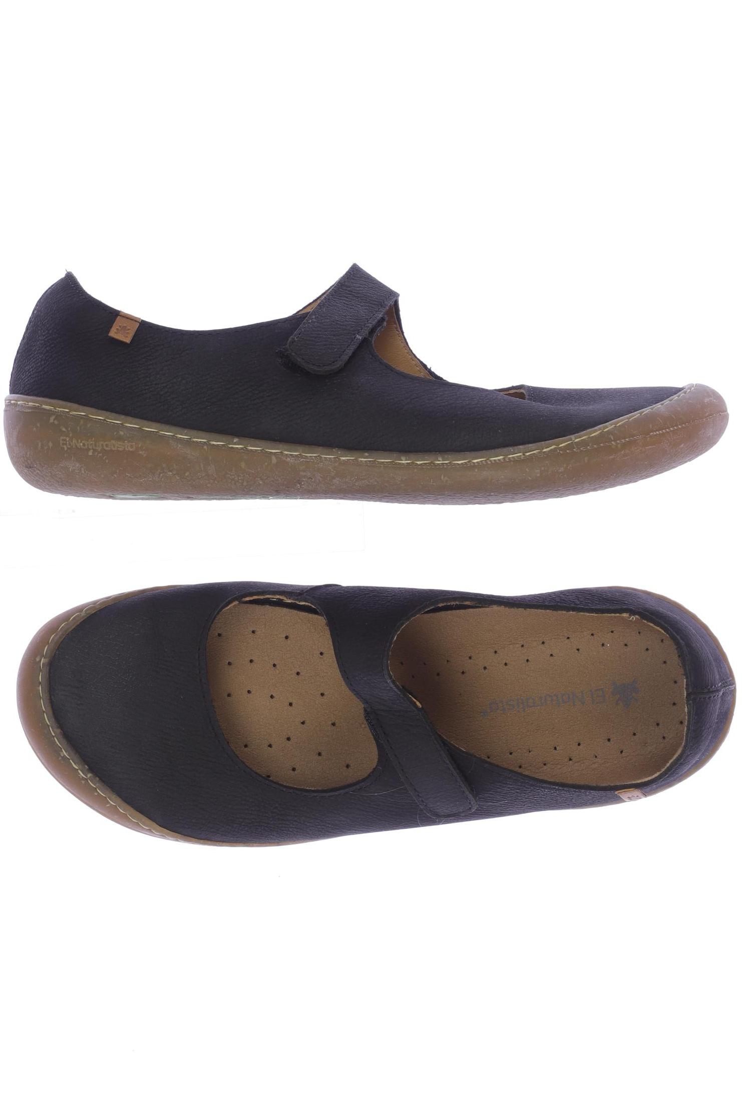 

El Naturalista Damen Ballerinas, schwarz, Gr. 41