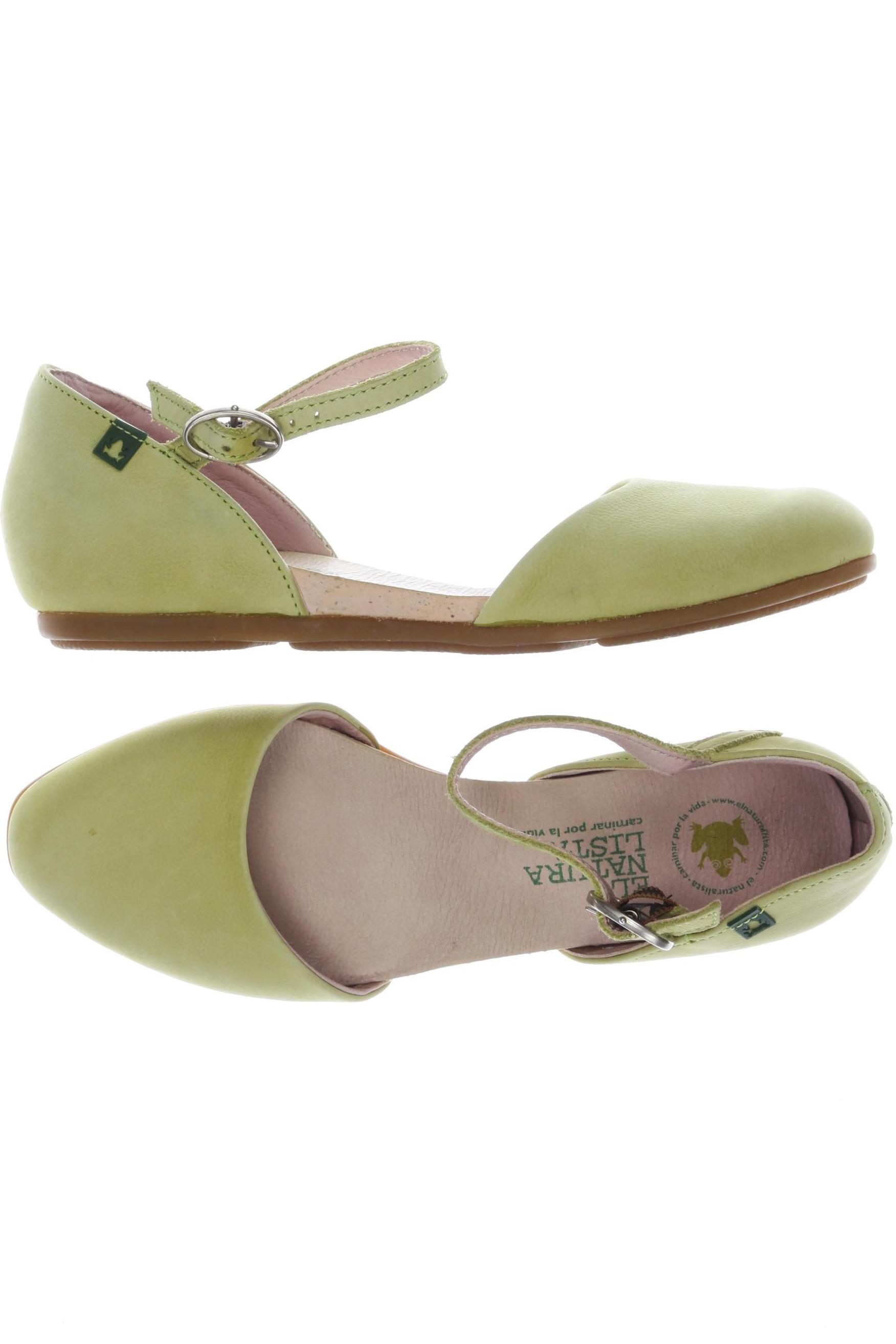 

El Naturalista Damen Ballerinas, hellgrün, Gr. 38