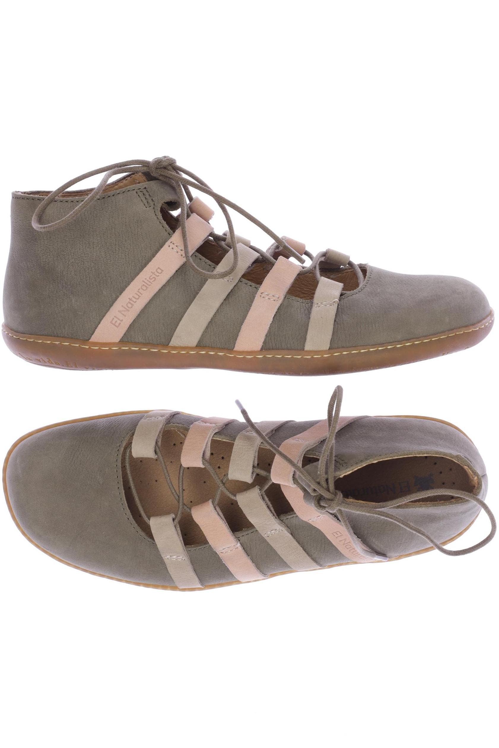 

El Naturalista Damen Halbschuh, grün, Gr. 39