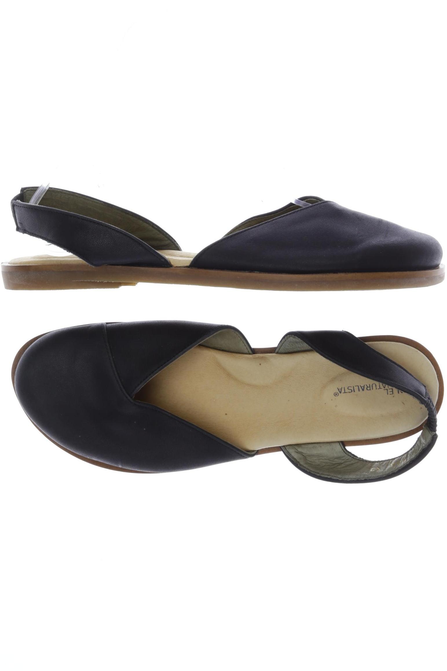 

El Naturalista Damen Sandale, schwarz, Gr. 42
