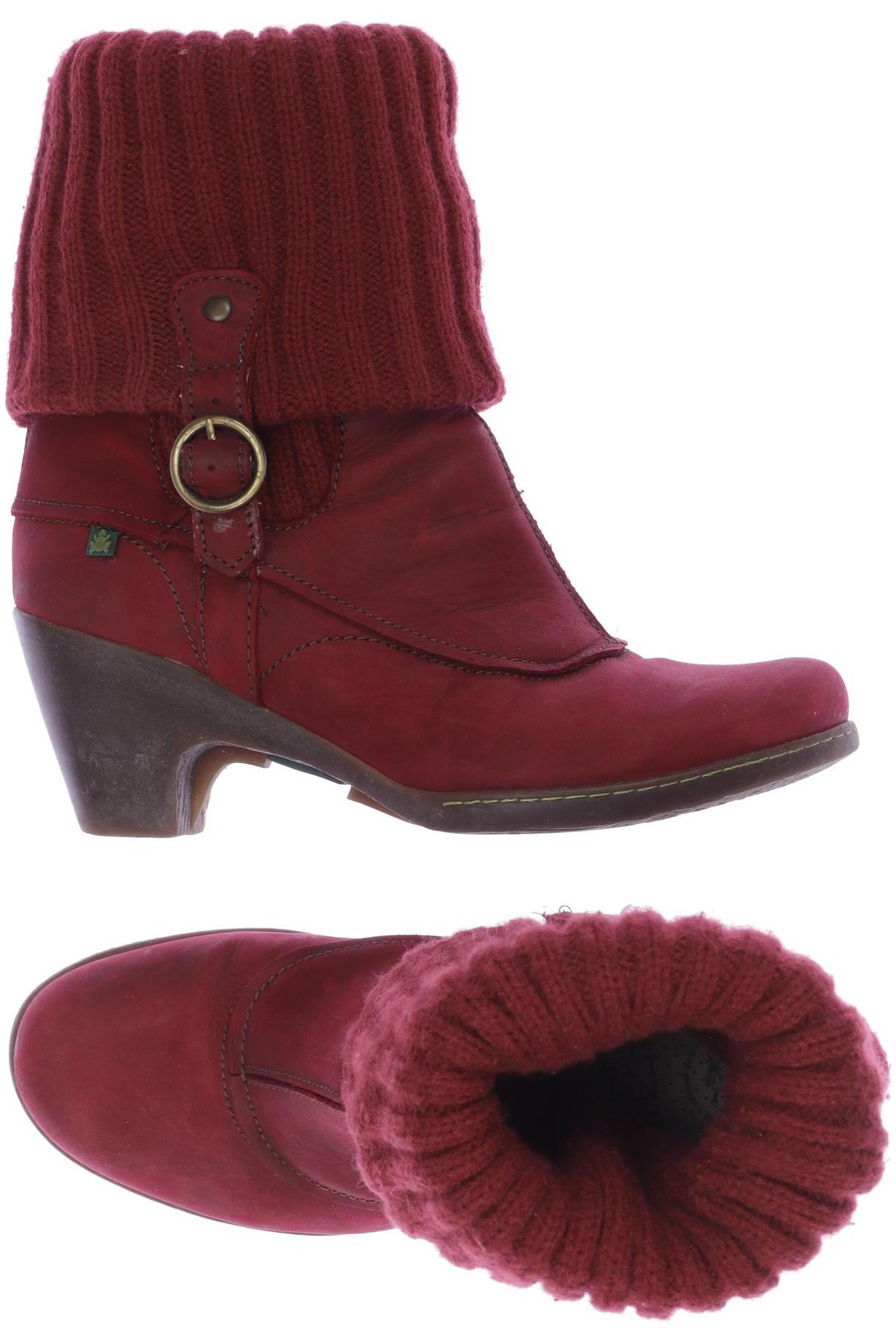 

El Naturalista Damen Stiefelette, rot, Gr. 36