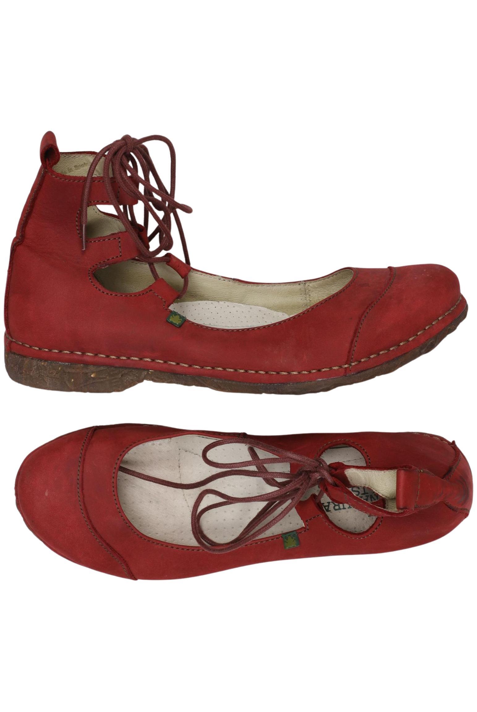 

El Naturalista Damen Ballerinas, rot, Gr. 41