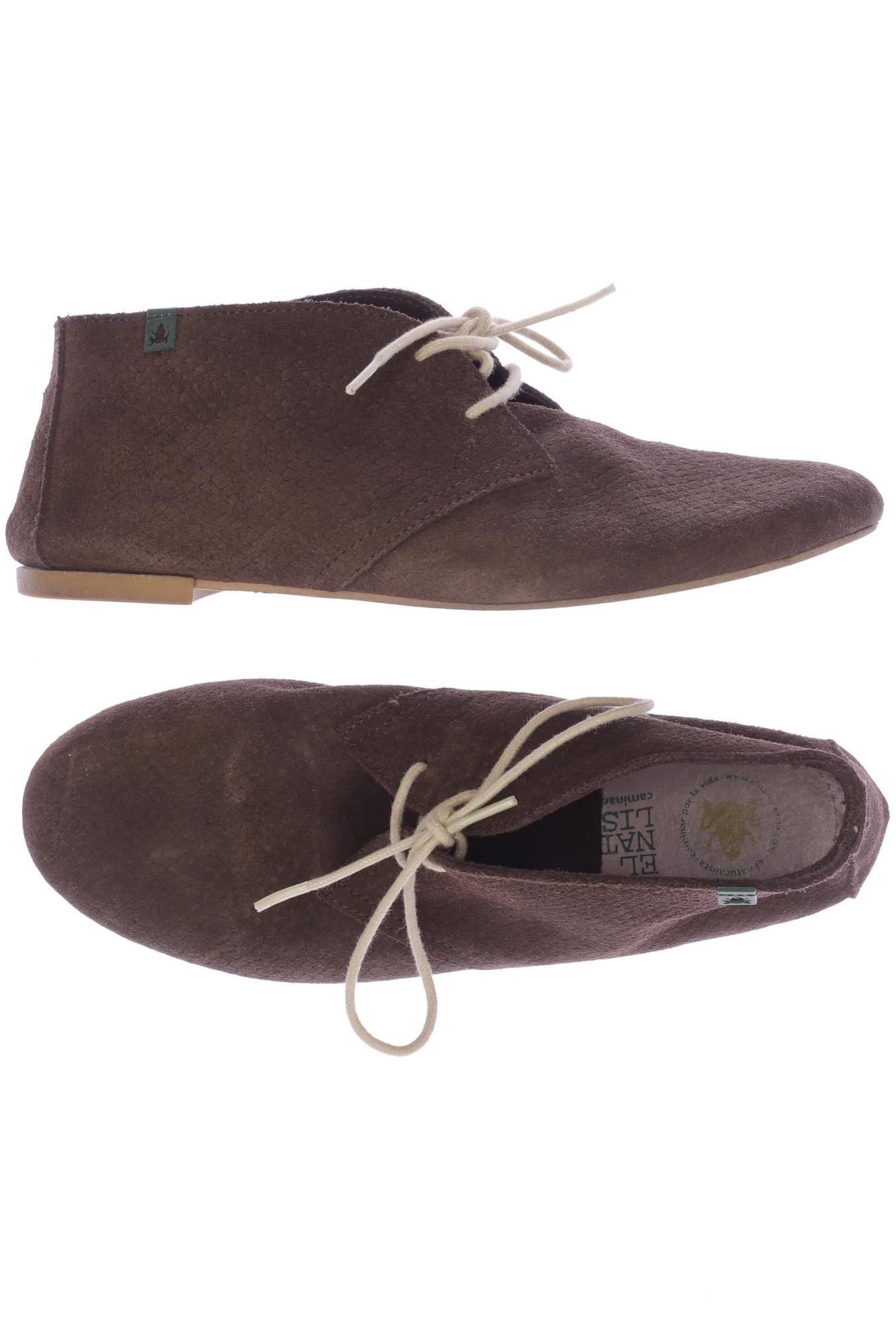 

El Naturalista Damen Halbschuh, braun, Gr. 37