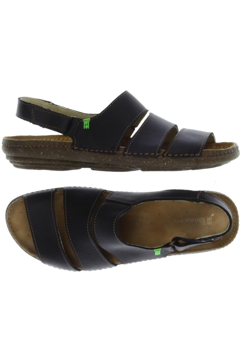

El Naturalista Damen Sandale, schwarz, Gr. 40