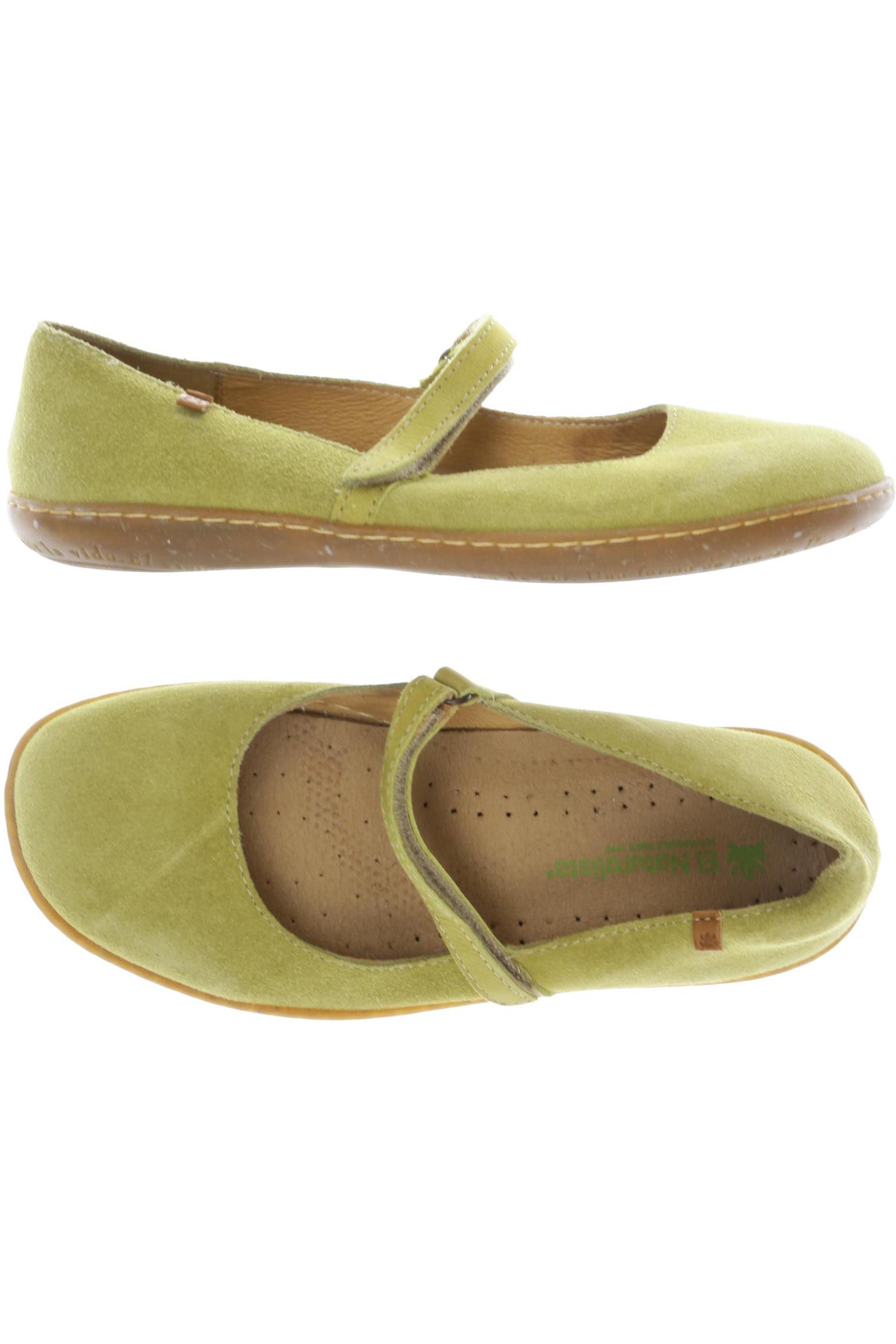 

El Naturalista Damen Ballerinas, grün, Gr. 38