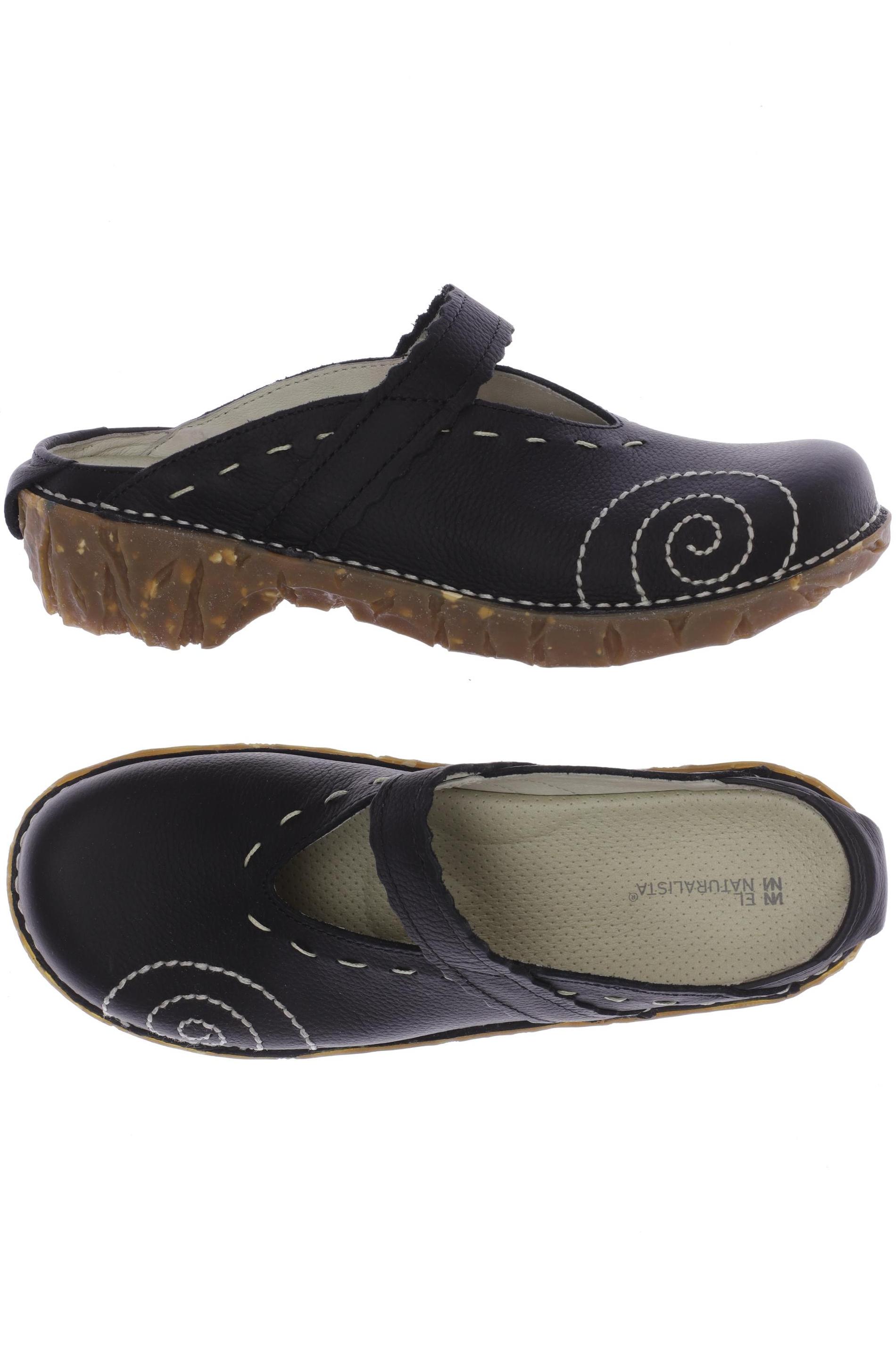 

El Naturalista Damen Sandale, schwarz, Gr. 39