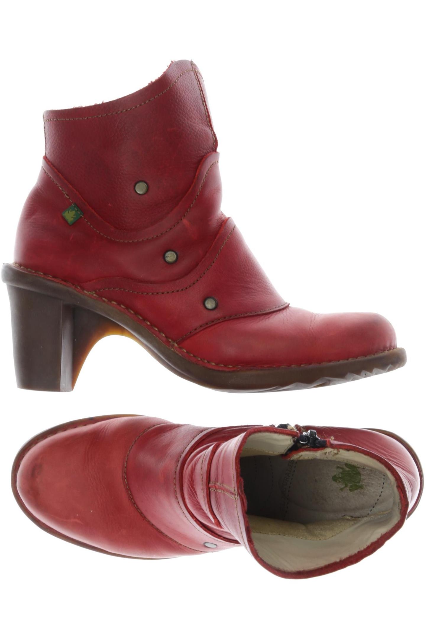 

El Naturalista Damen Stiefelette, rot, Gr. 39