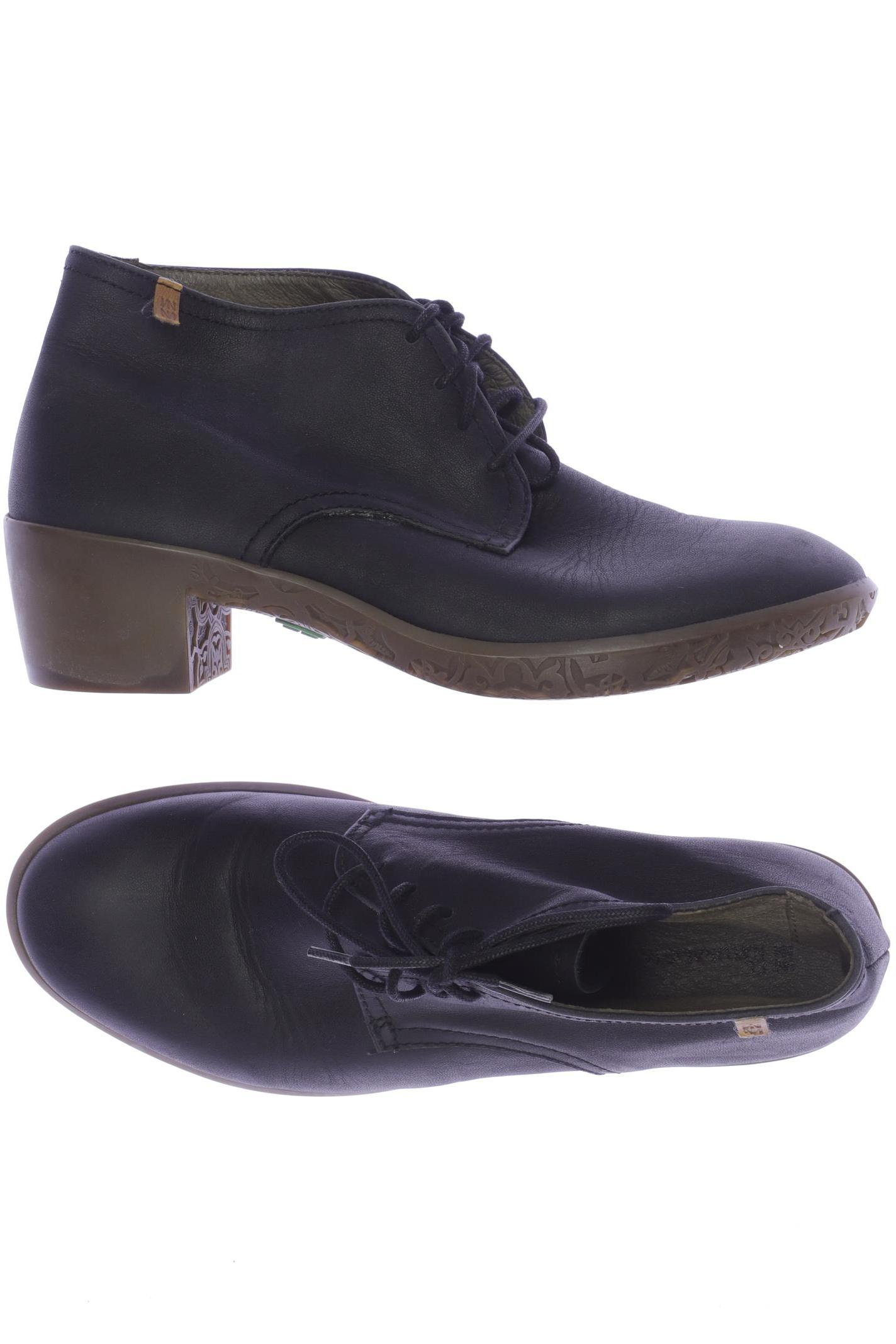 Thumbnail - El Naturalista Damen Stiefelette, schwarz, Gr. 38