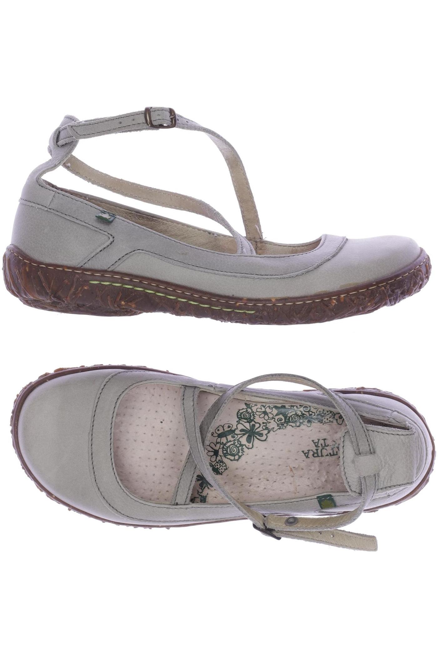 

El Naturalista Damen Ballerinas, grün, Gr. 38