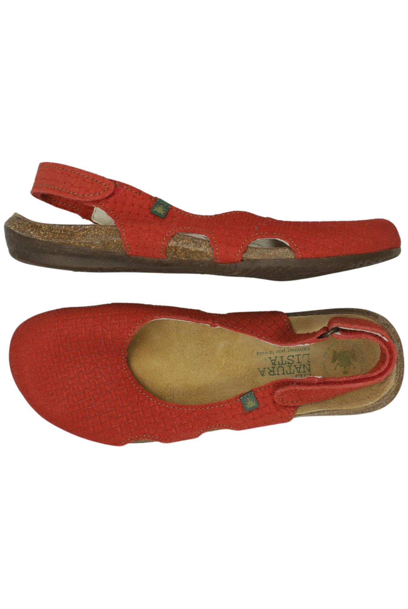 Thumbnail - El Naturalista Damen Sandale, rot, Gr. 39