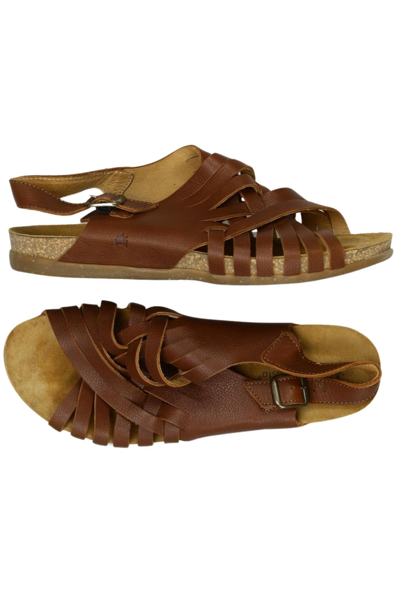 

El Naturalista Damen Sandale, braun, Gr. 41