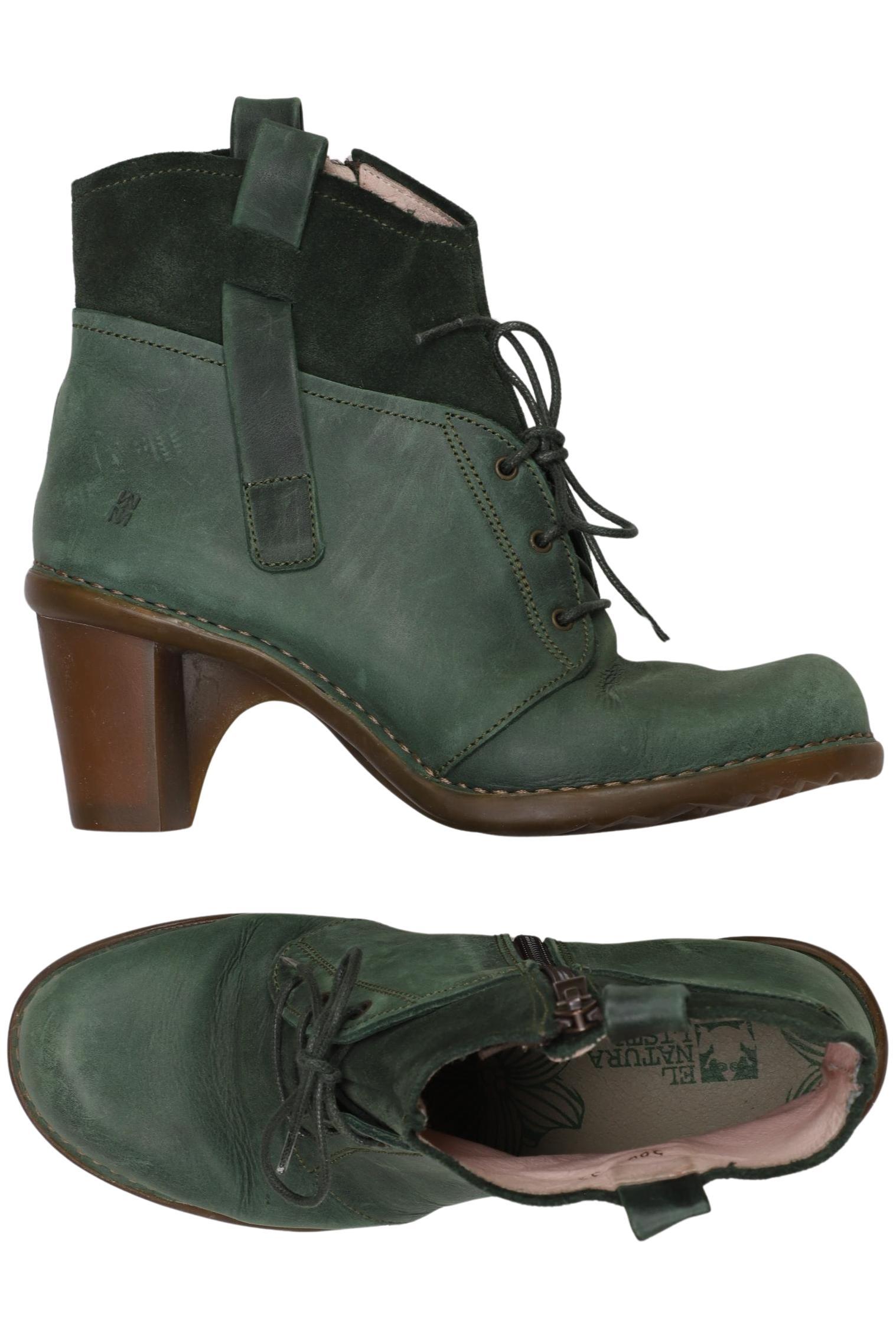 

El Naturalista Damen Stiefelette, grün, Gr. 39